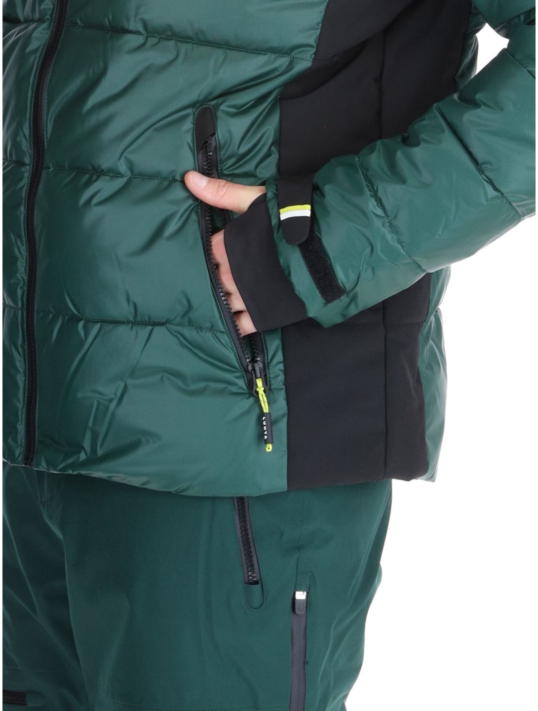 Luhta, Adjatoaivi veste de ski hommes Dark Green vert 