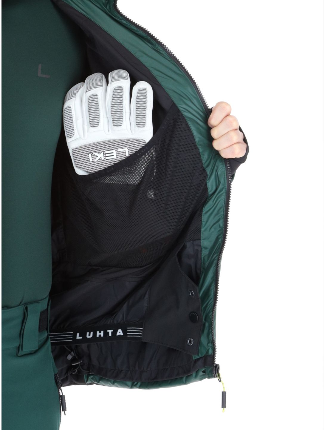 Luhta, Adjatoaivi veste de ski hommes Dark Green vert 