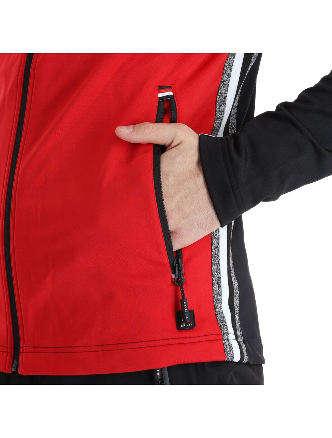 Luhta, Aittoniemi gilet hommes cranberry rouge 