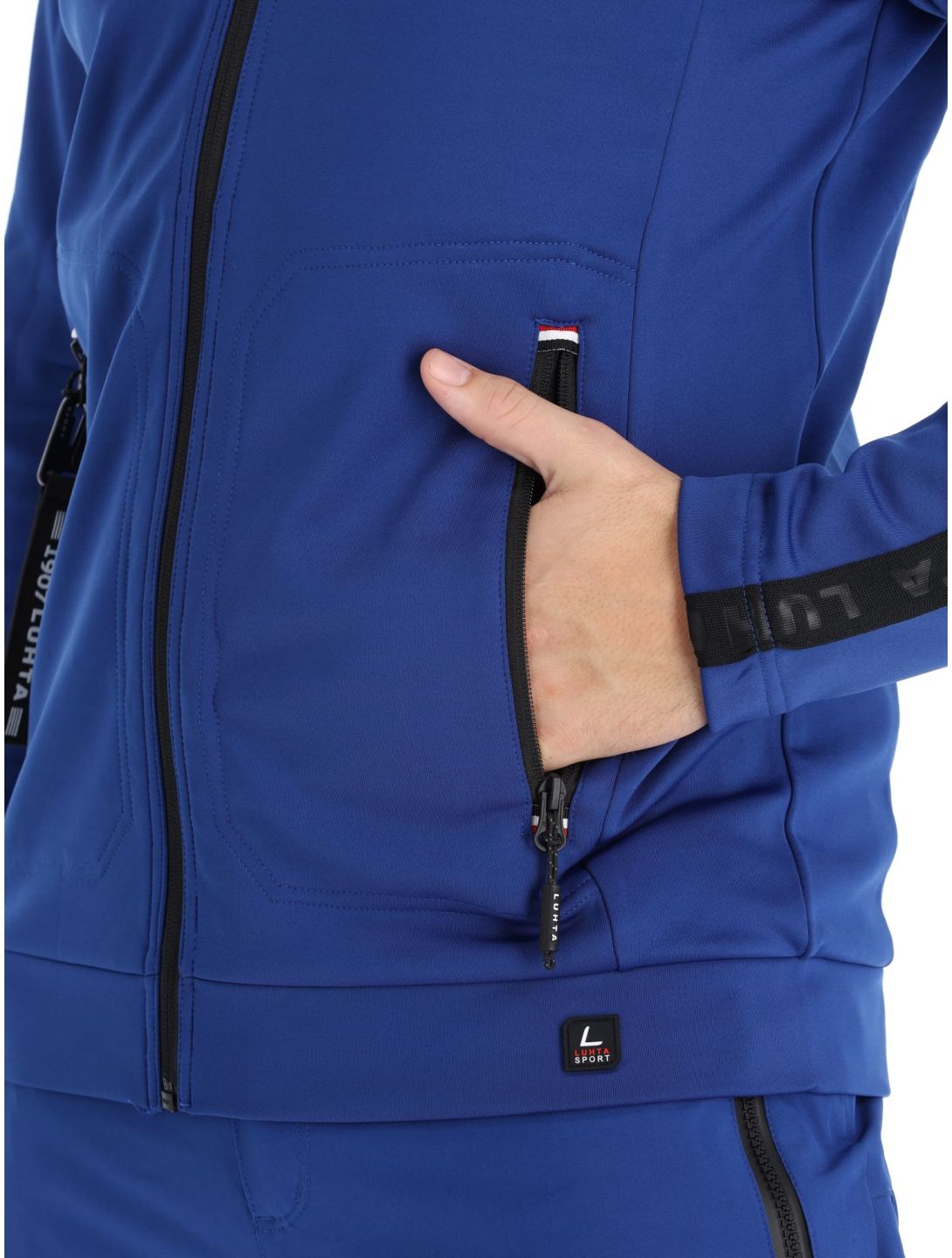 Luhta, Altovaara gilet hommes Ultramarine bleu 