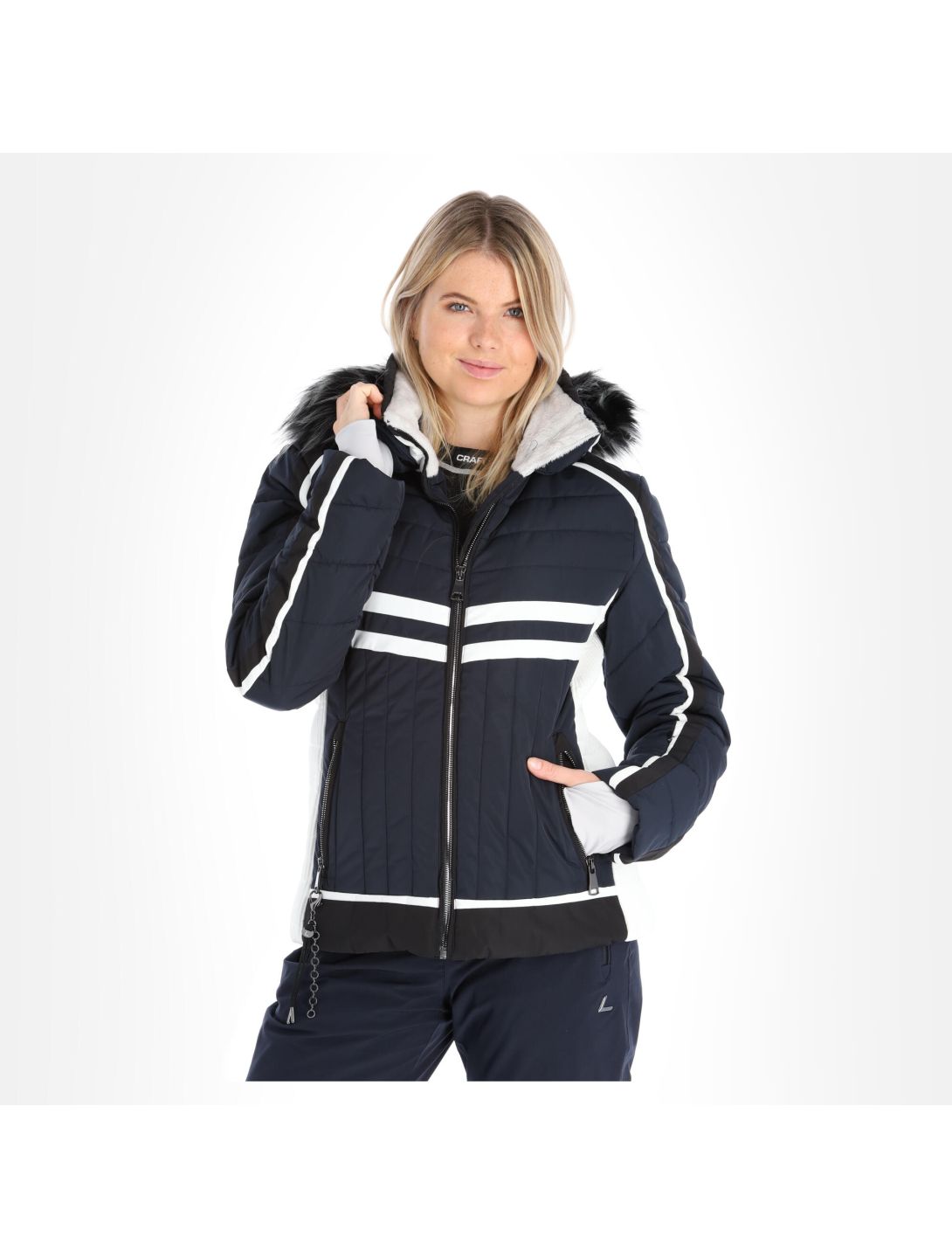 Luhta, Ellis veste de ski femmes dark bleu 