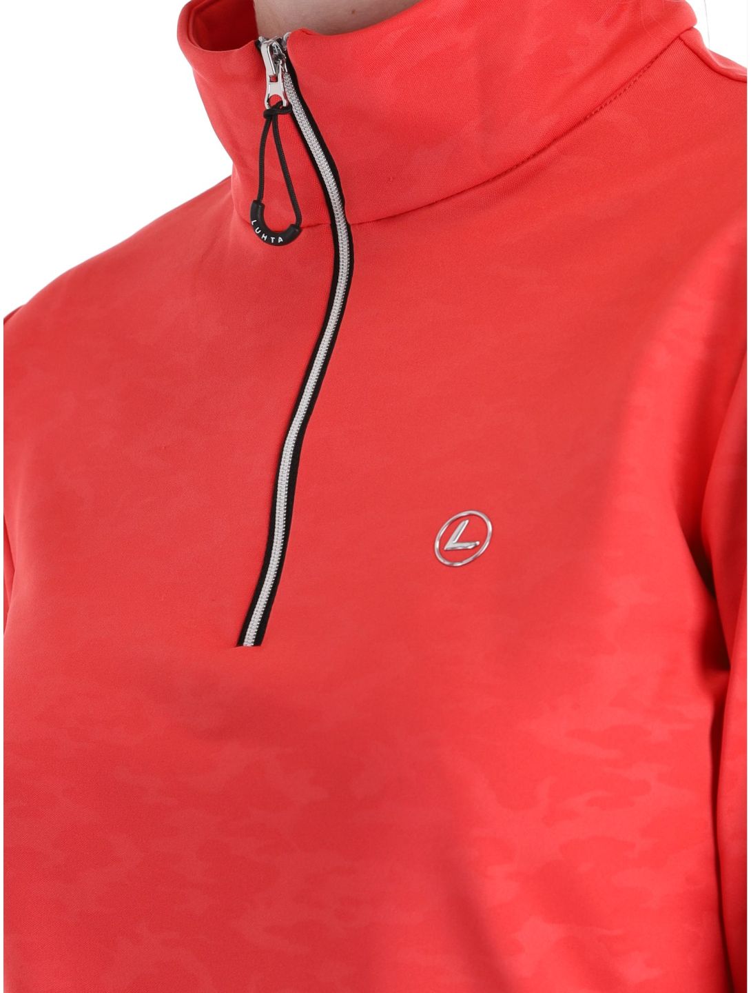 Luhta, Eurasaari pull de ski femmes Classic Red rouge 