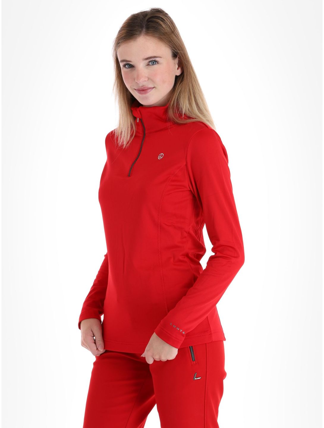 Luhta, Hailuoto pull de ski femmes Cranberry rouge 