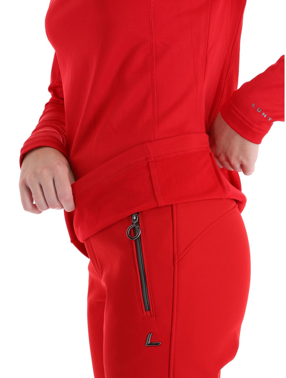 Luhta, Hailuoto pull de ski femmes Cranberry rouge 