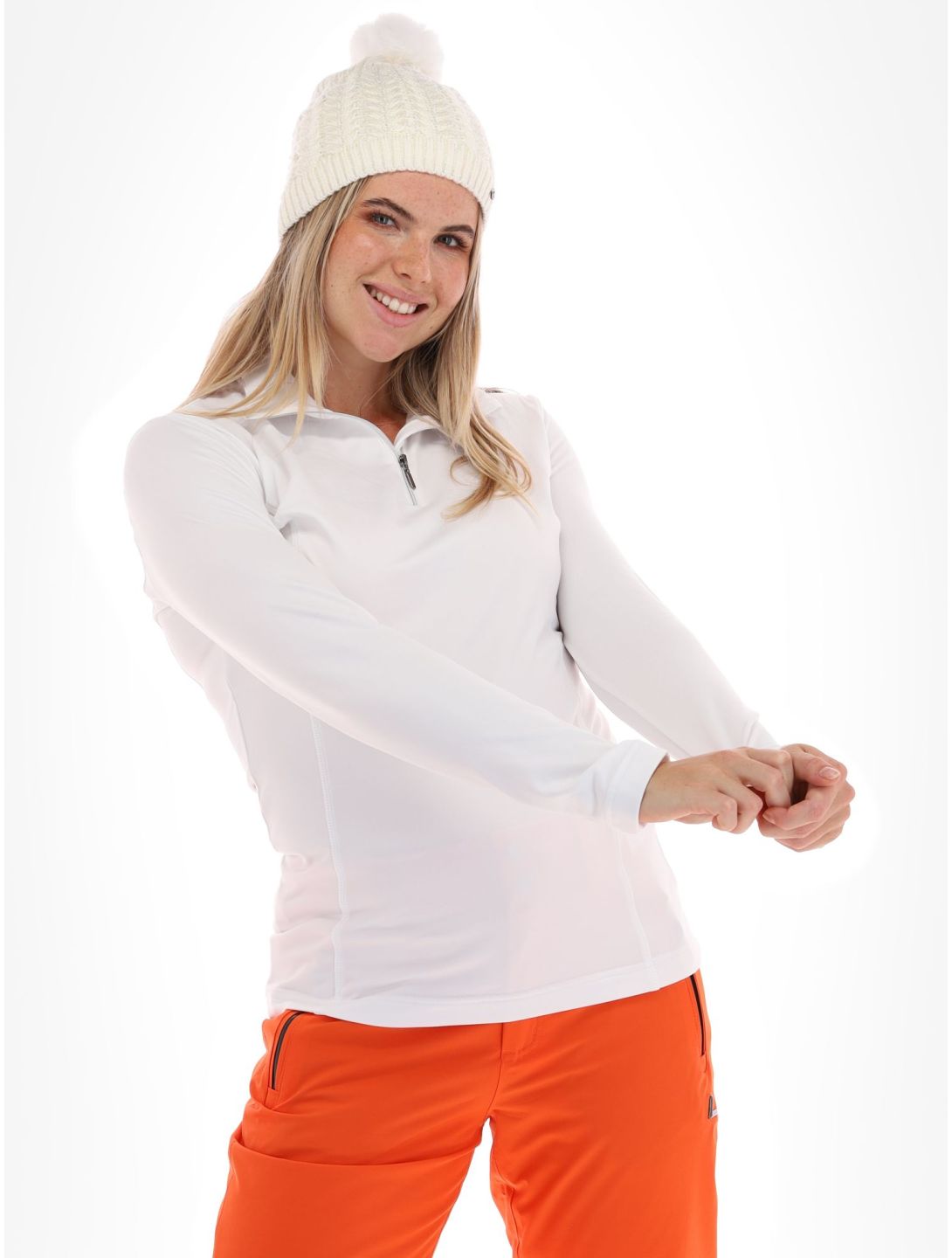 Luhta, Hailuoto pull de ski femmes Optic White blanc 