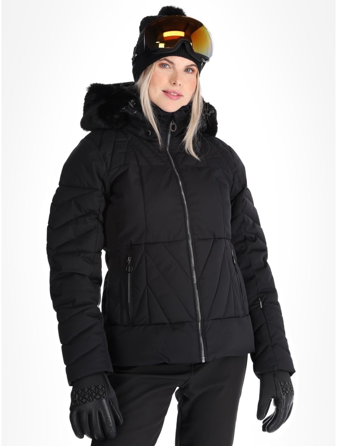 Luhta, Hakonkoski veste de ski femmes Black noir 