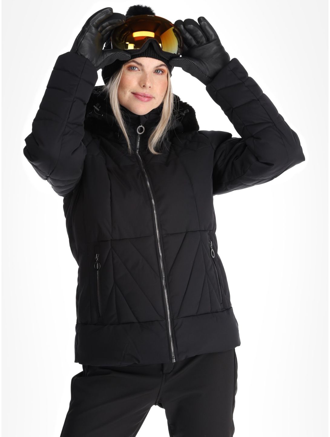 Luhta, Hakonkoski veste de ski femmes Black noir 