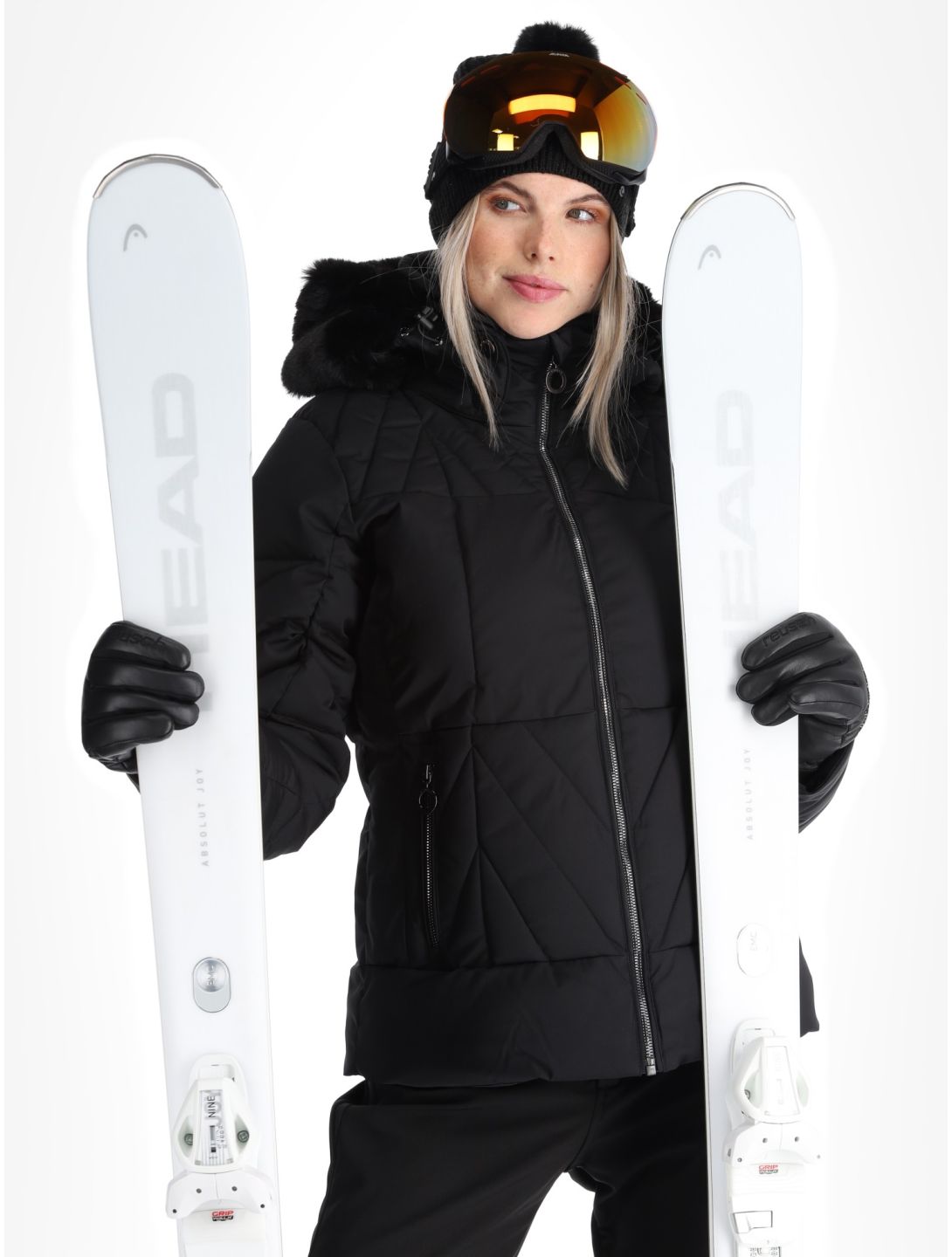 Luhta, Hakonkoski veste de ski femmes Black noir 