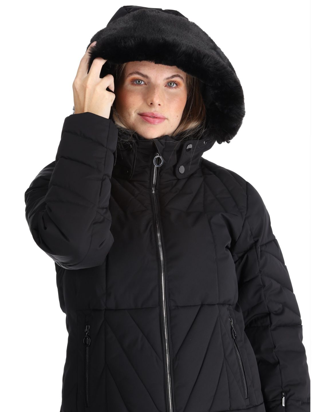 Luhta, Hakonkoski veste de ski femmes Black noir 