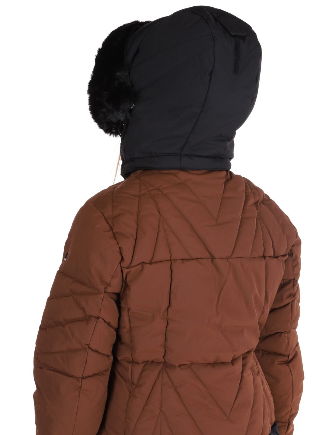 Luhta, Hakonkoski veste de ski femmes Chocolat brun 