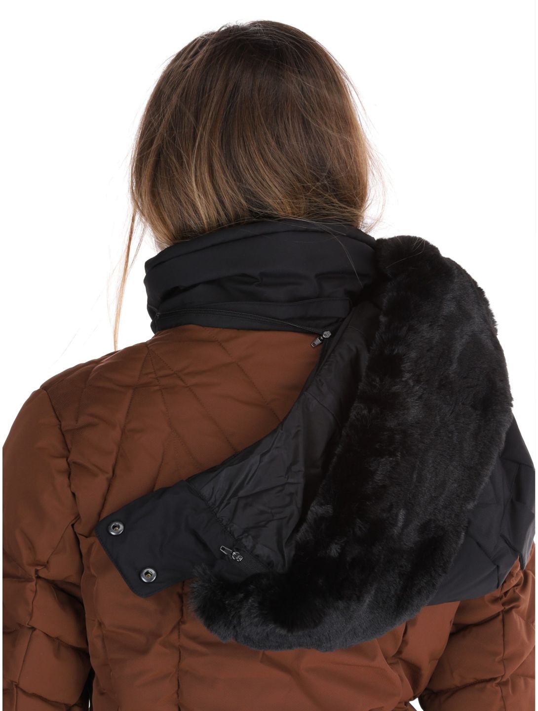 Luhta, Hakonkoski veste de ski femmes Chocolat brun 