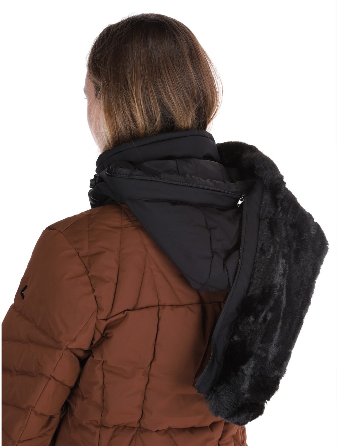 Luhta, Hakonkoski veste de ski femmes Chocolat brun 