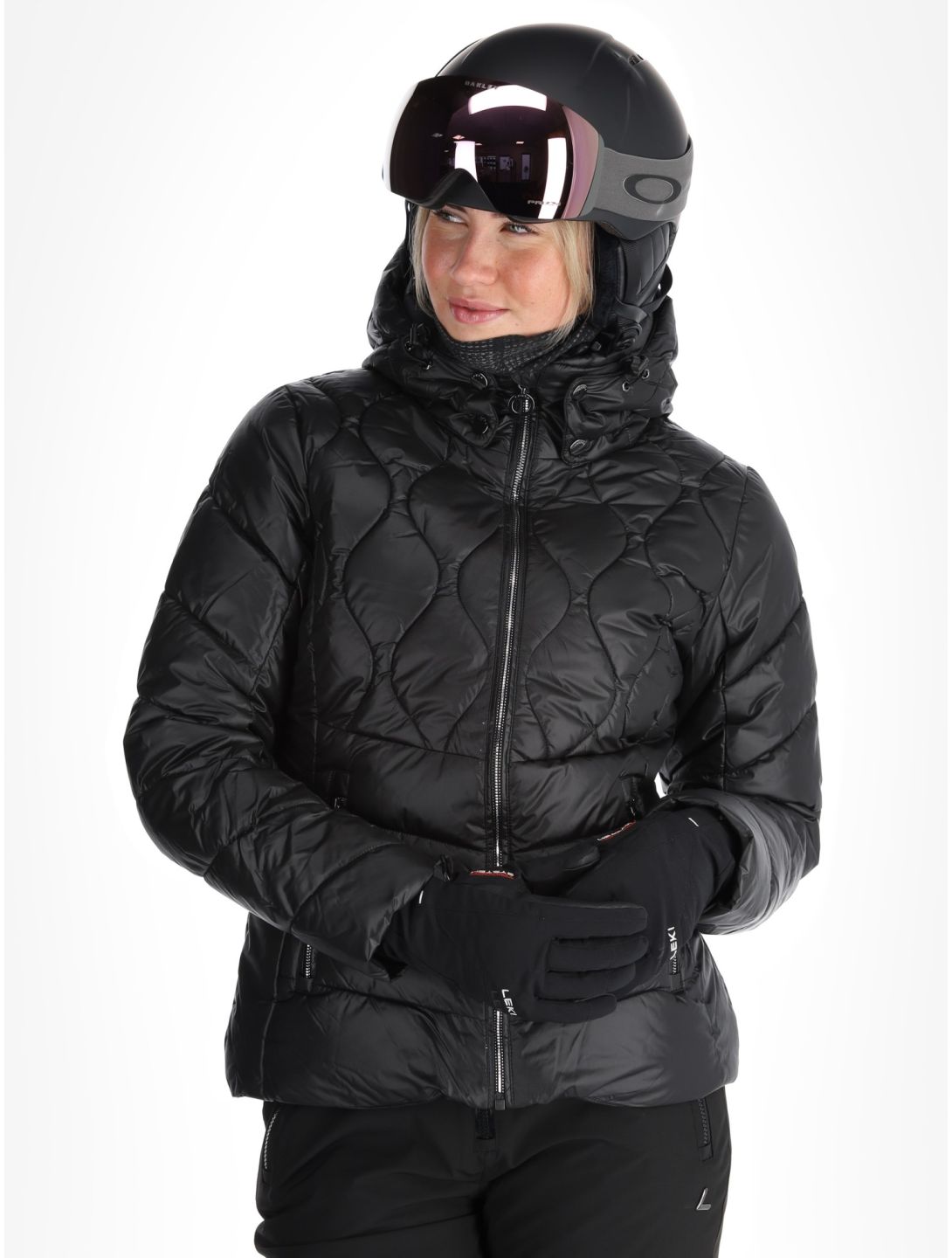 Luhta, Hakosalmi veste de ski femmes Black noir 