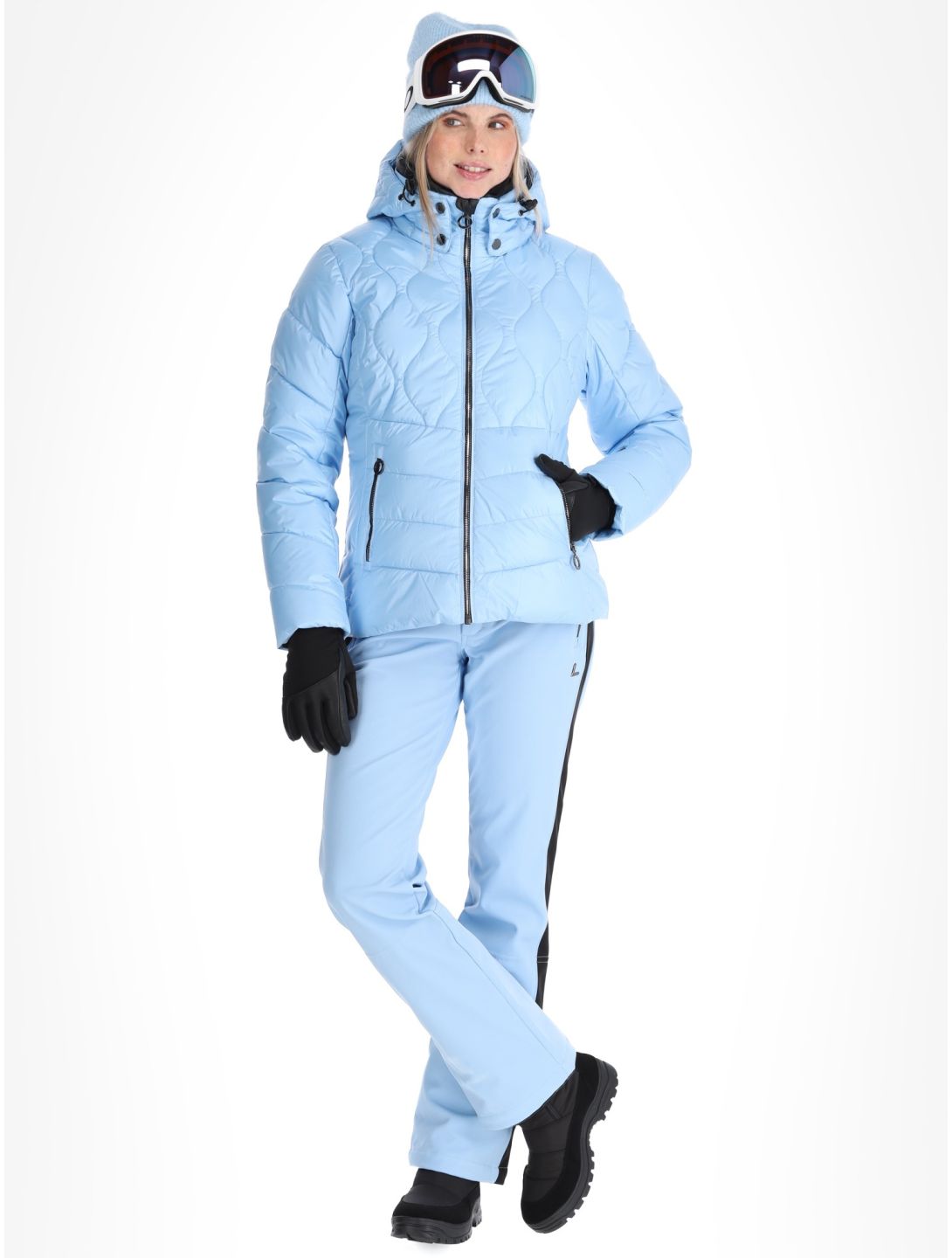 Luhta, Hakosalmi veste de ski femmes Light Blue bleu 