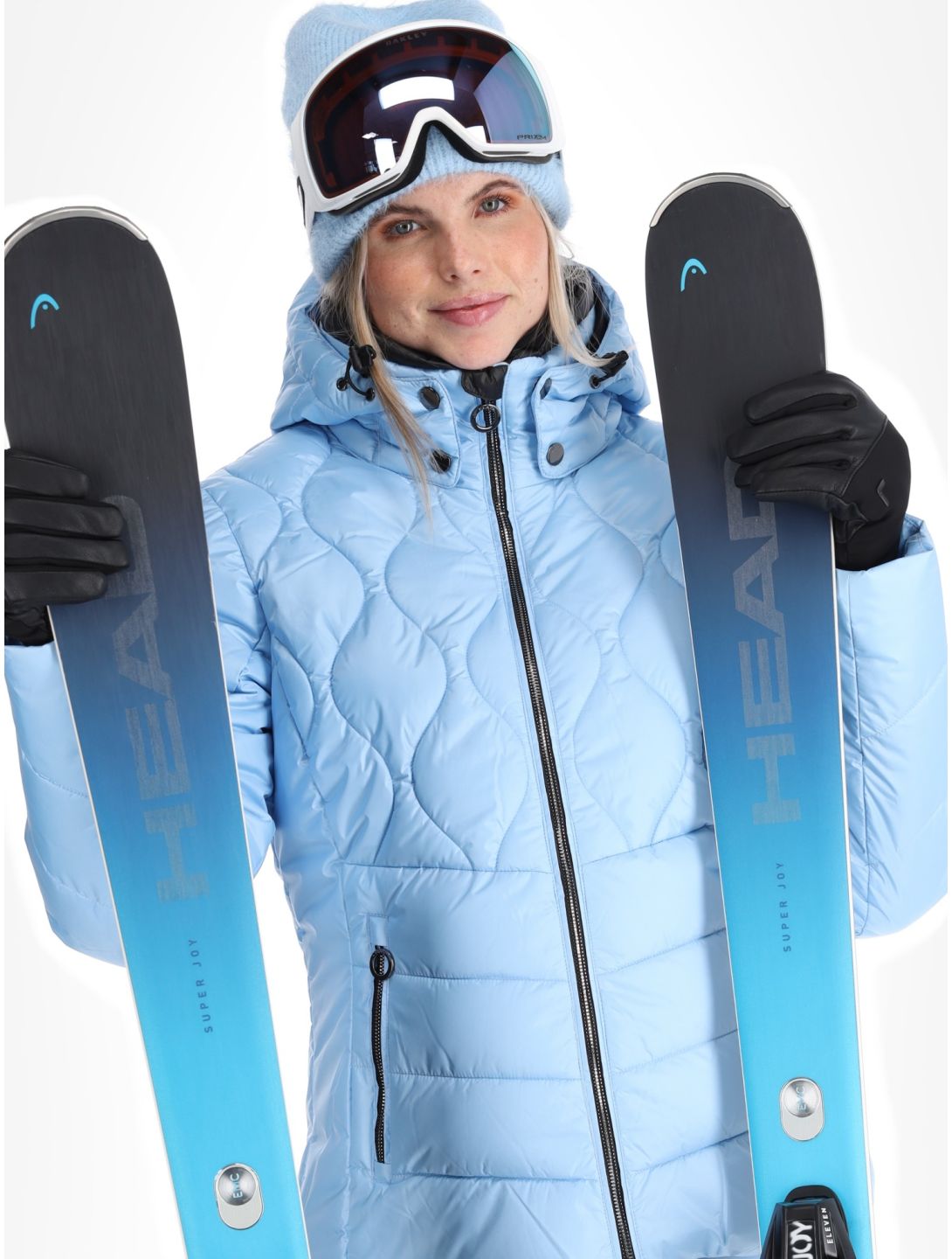 Luhta, Hakosalmi veste de ski femmes Light Blue bleu 