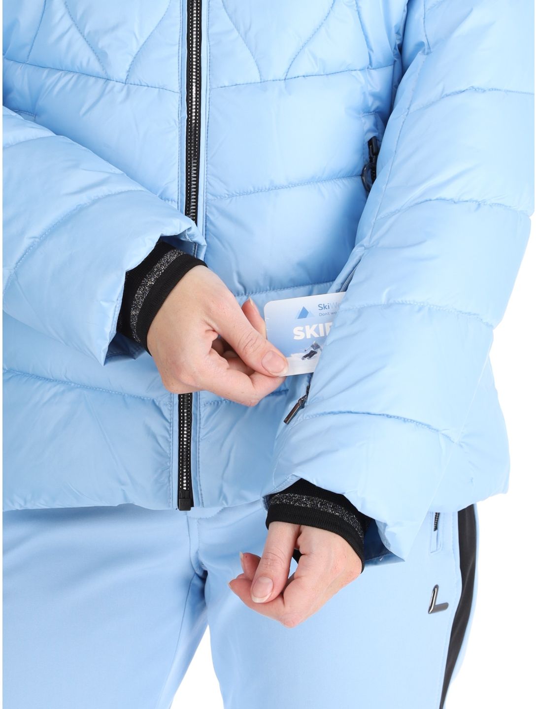 Luhta, Hakosalmi veste de ski femmes Light Blue bleu 