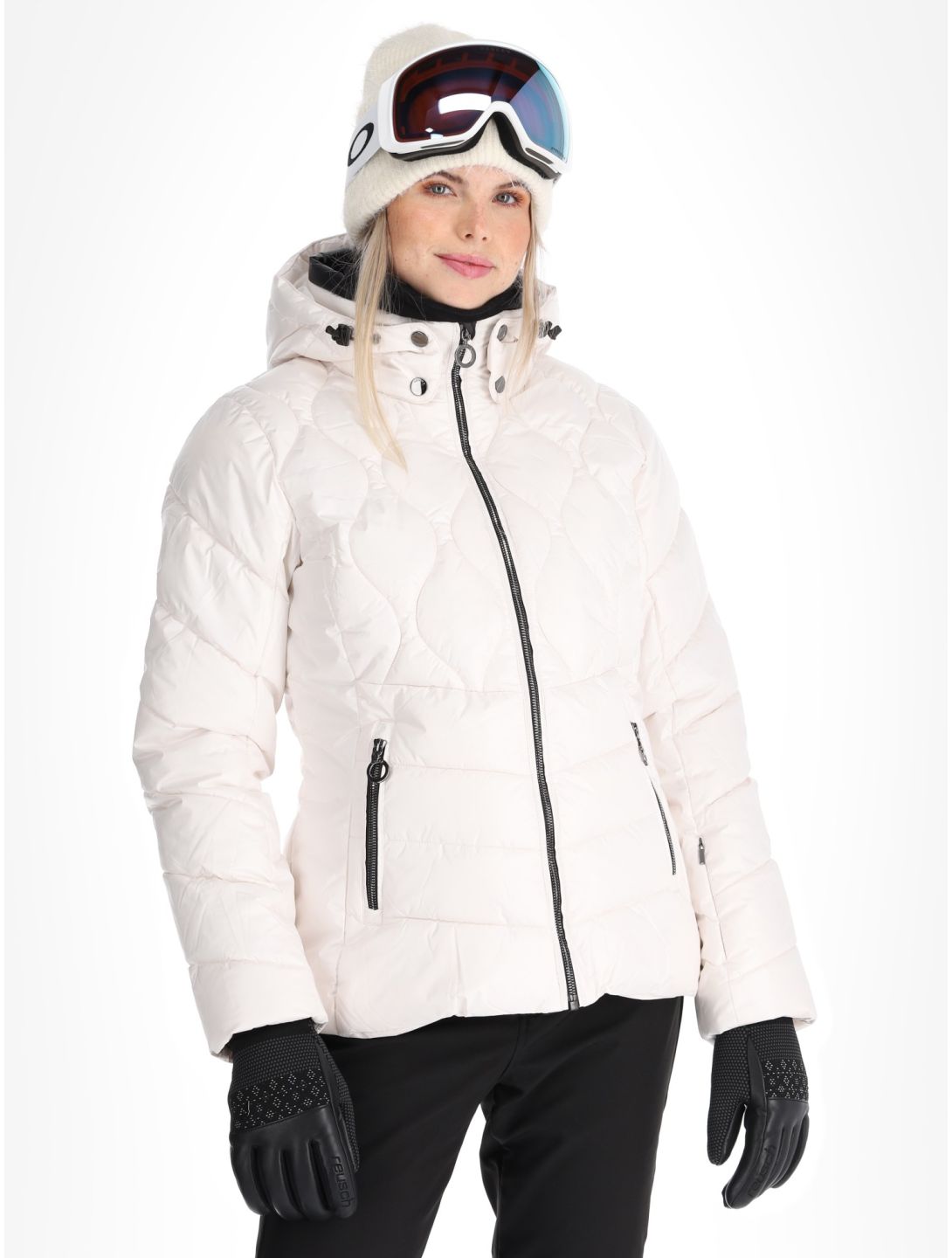 Luhta, Hakosalmi veste de ski femmes Powder beige 