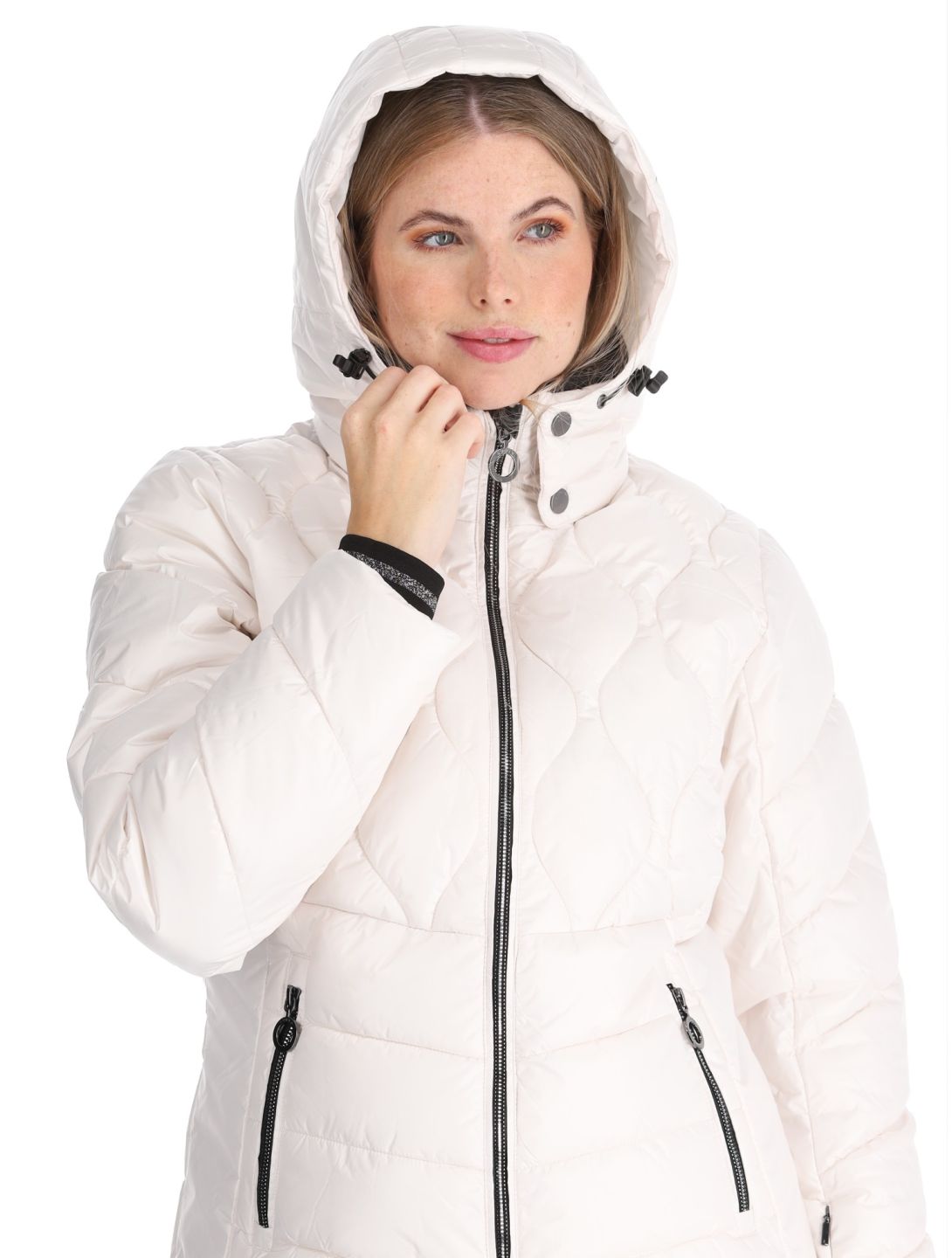 Luhta, Hakosalmi veste de ski femmes Powder beige 