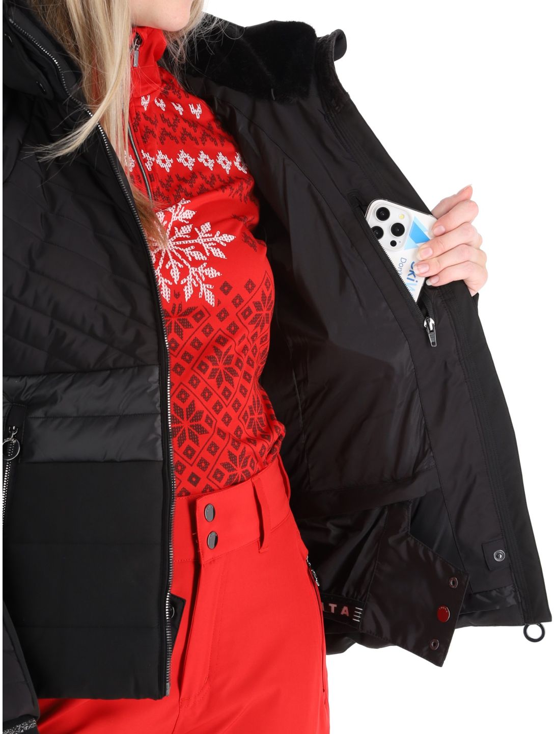 Luhta, Hakula veste de ski femmes Black noir 