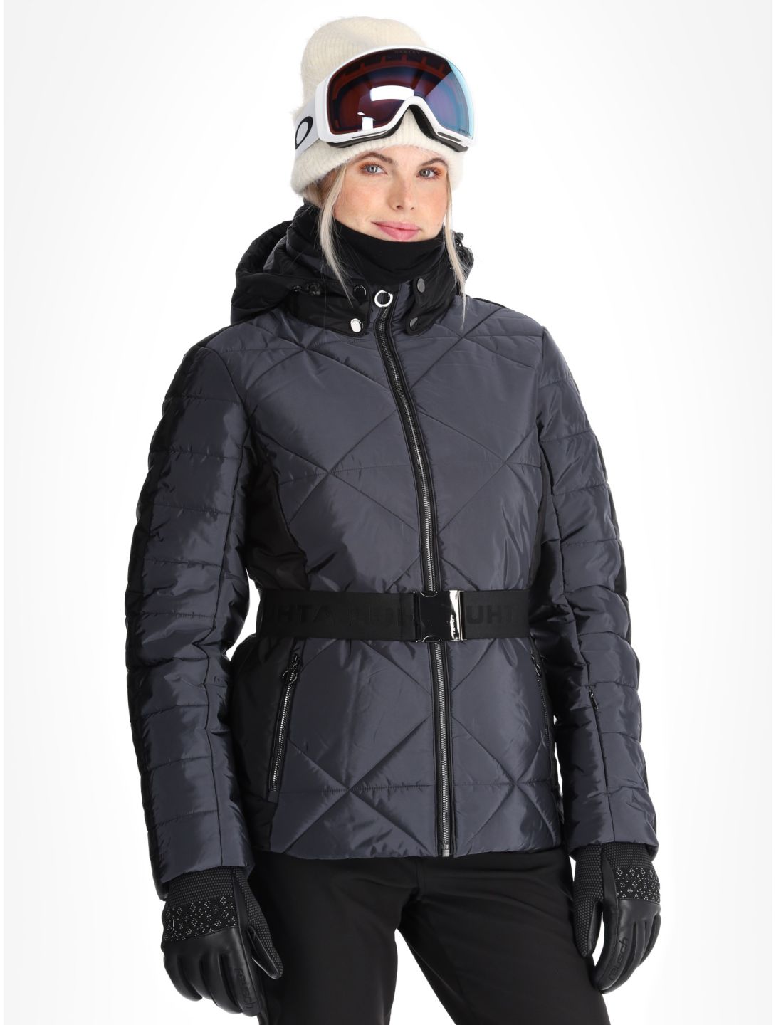 Luhta, Hakulila veste de ski femmes Anthracite gris 