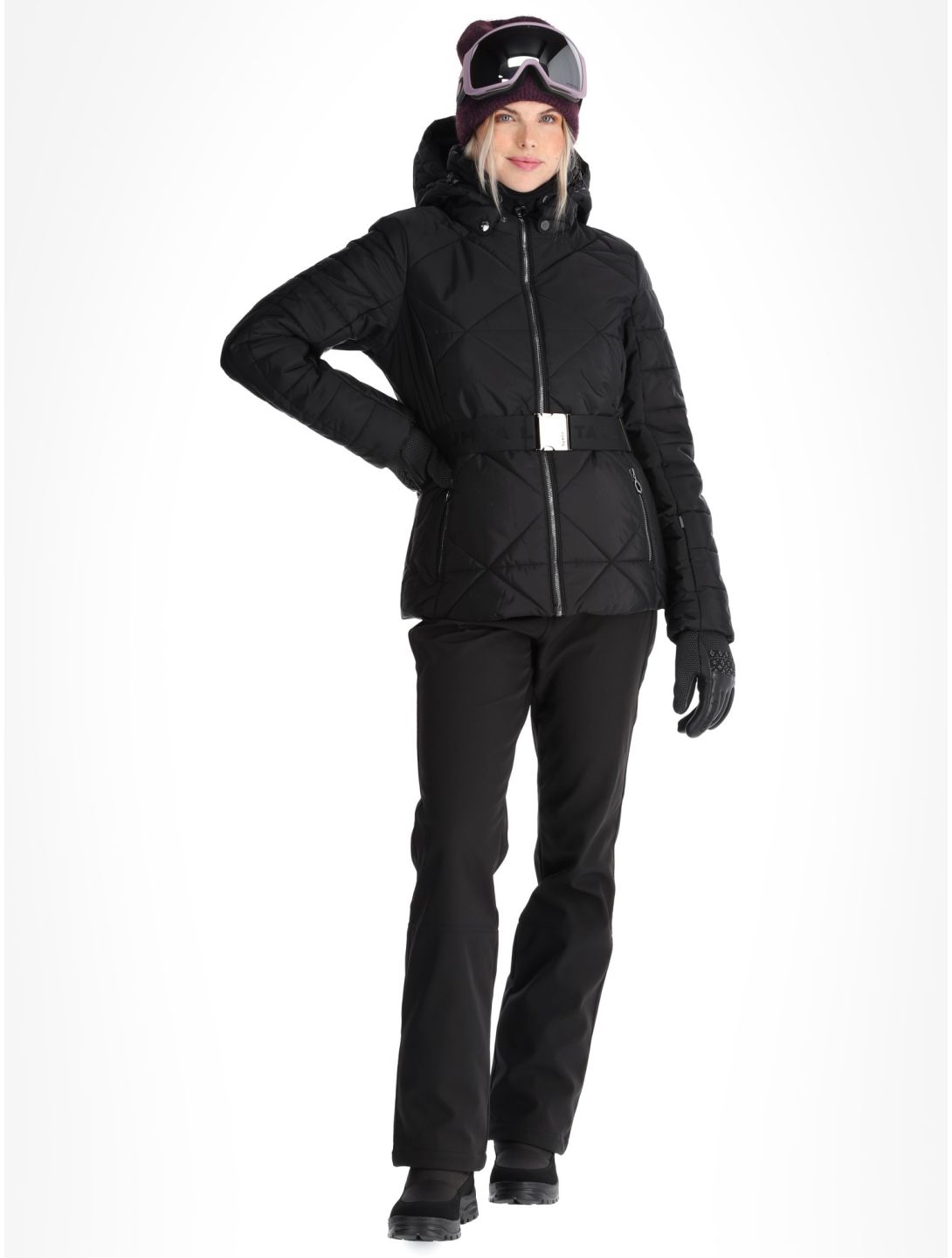 Luhta, Hakulila veste de ski femmes Black noir 