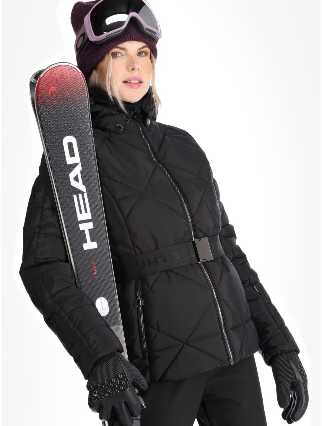 Luhta, Hakulila veste de ski femmes Black noir 