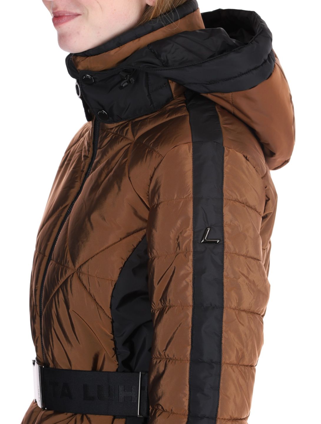 Luhta, Hakulila veste de ski femmes Chocolat brun 