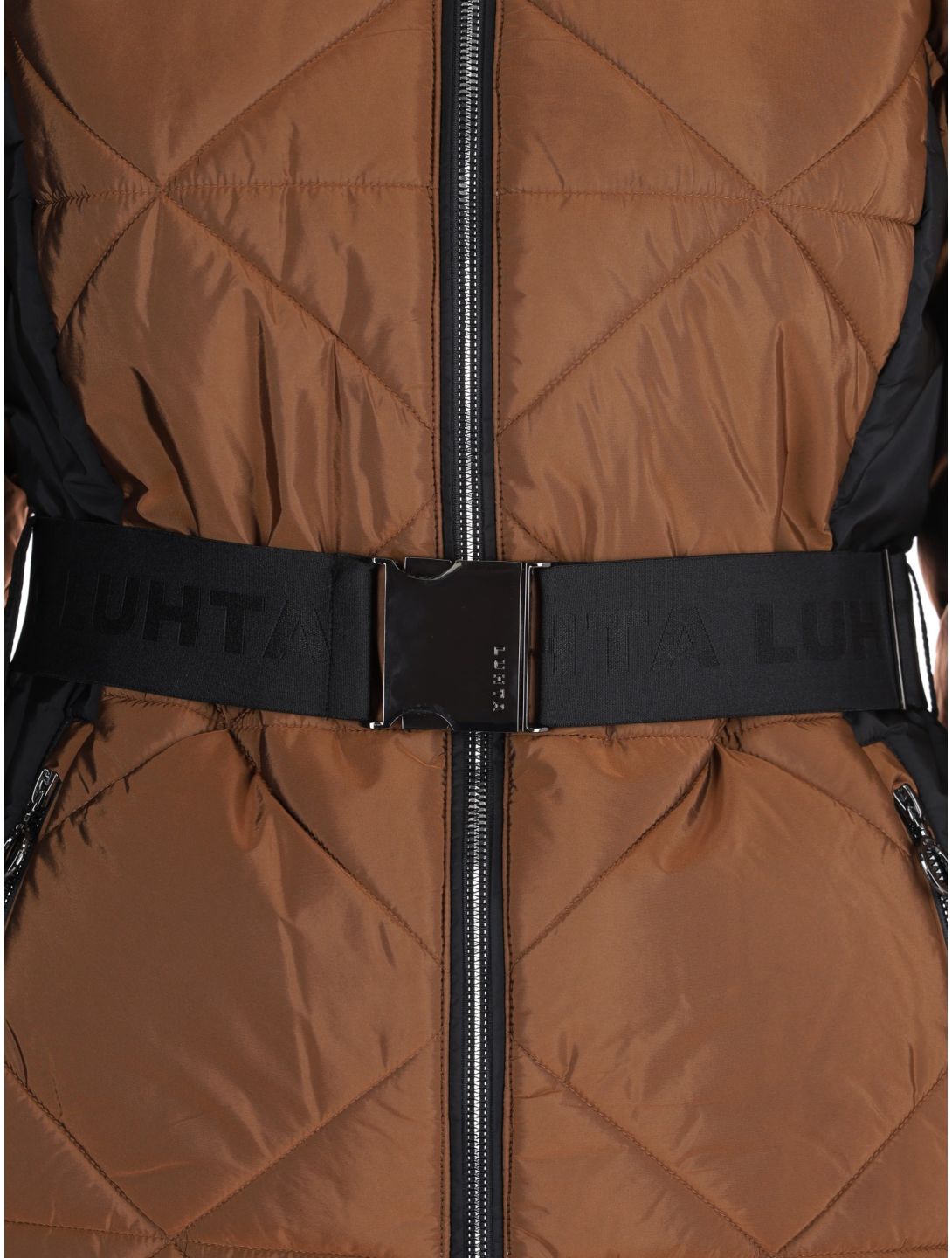 Luhta, Hakulila veste de ski femmes Chocolat brun 