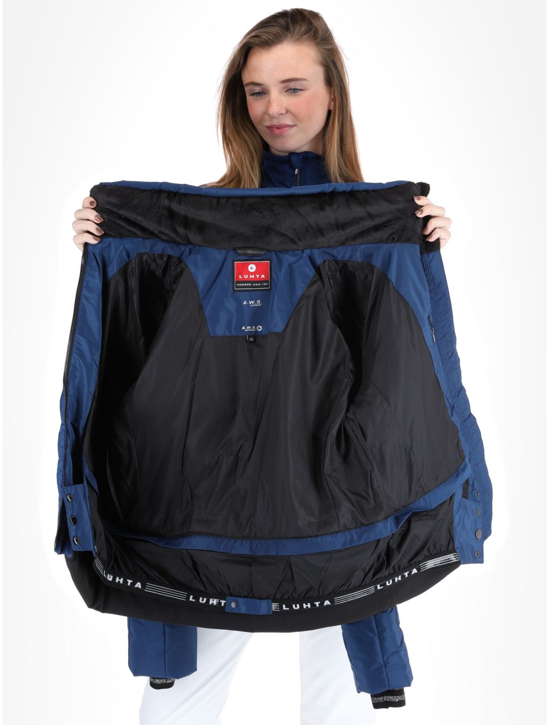 Luhta, Halhola veste de ski femmes Navy Blue bleu 