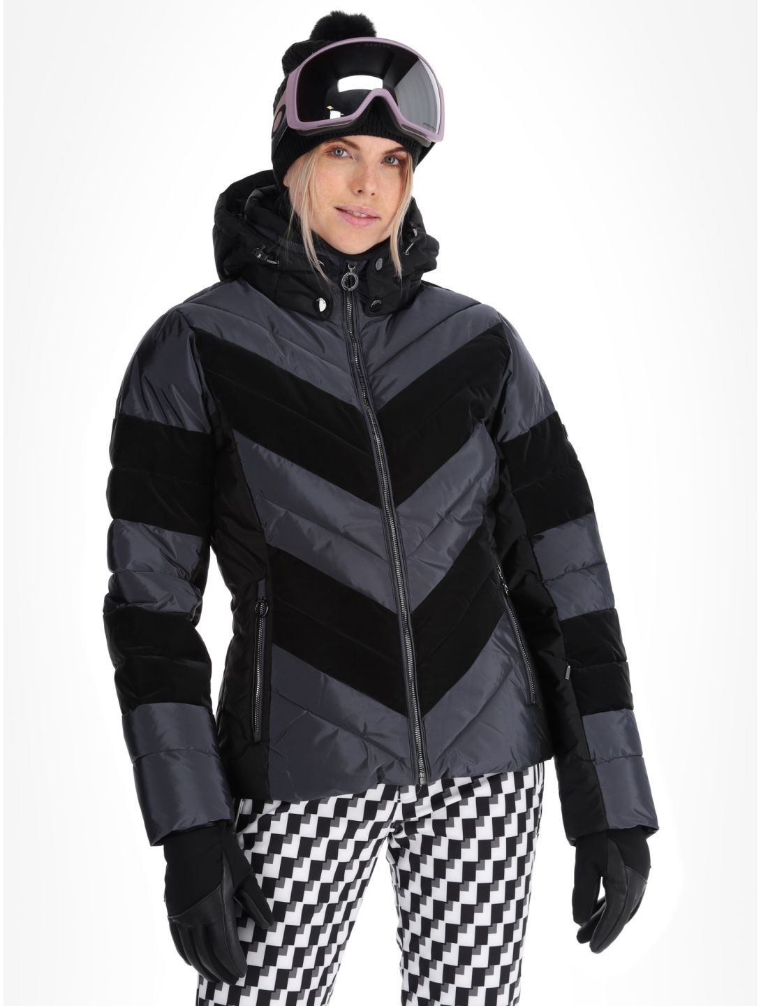 Luhta, Halikko veste de ski femmes Anthracite gris 