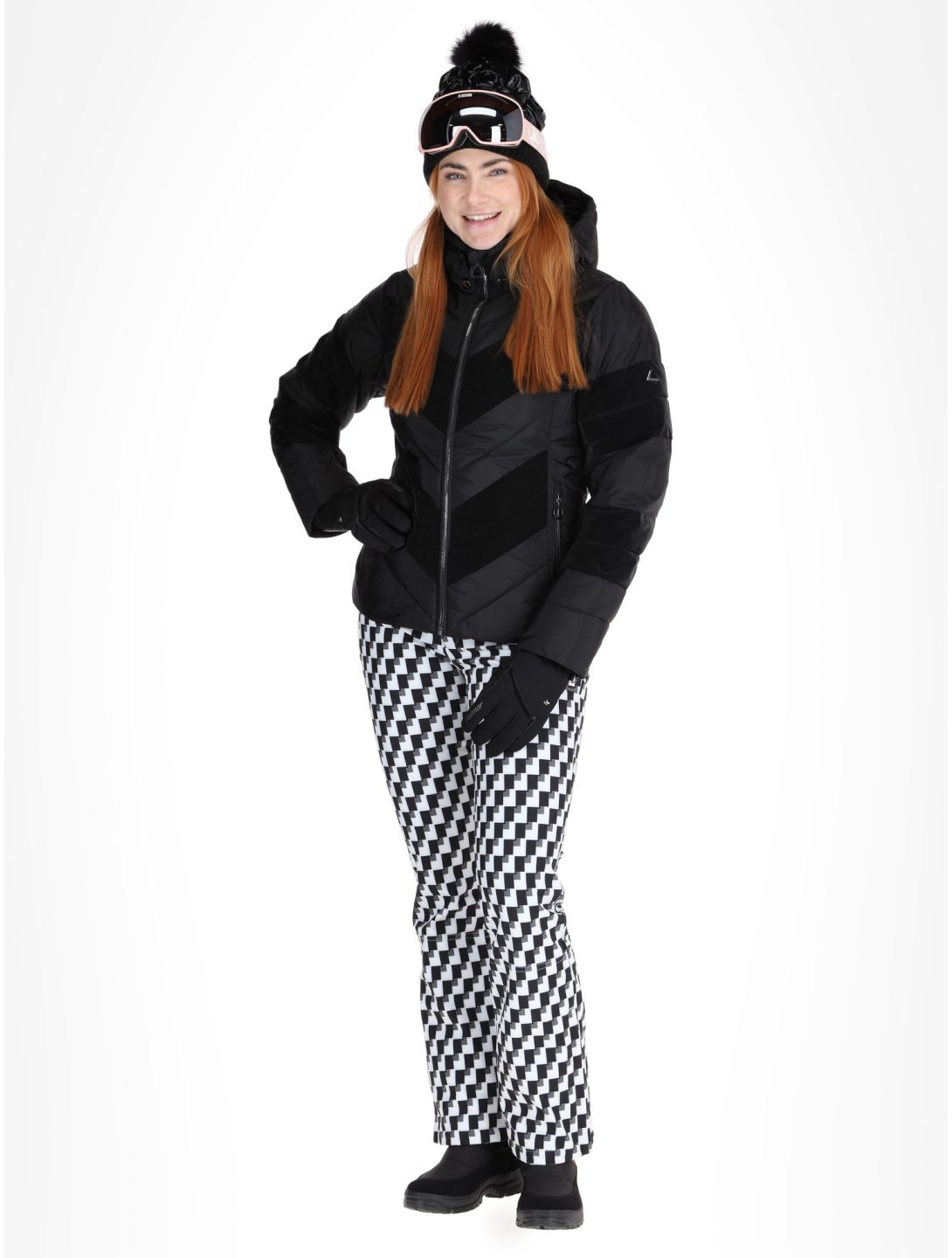 Luhta, Halikko veste de ski femmes Black noir 