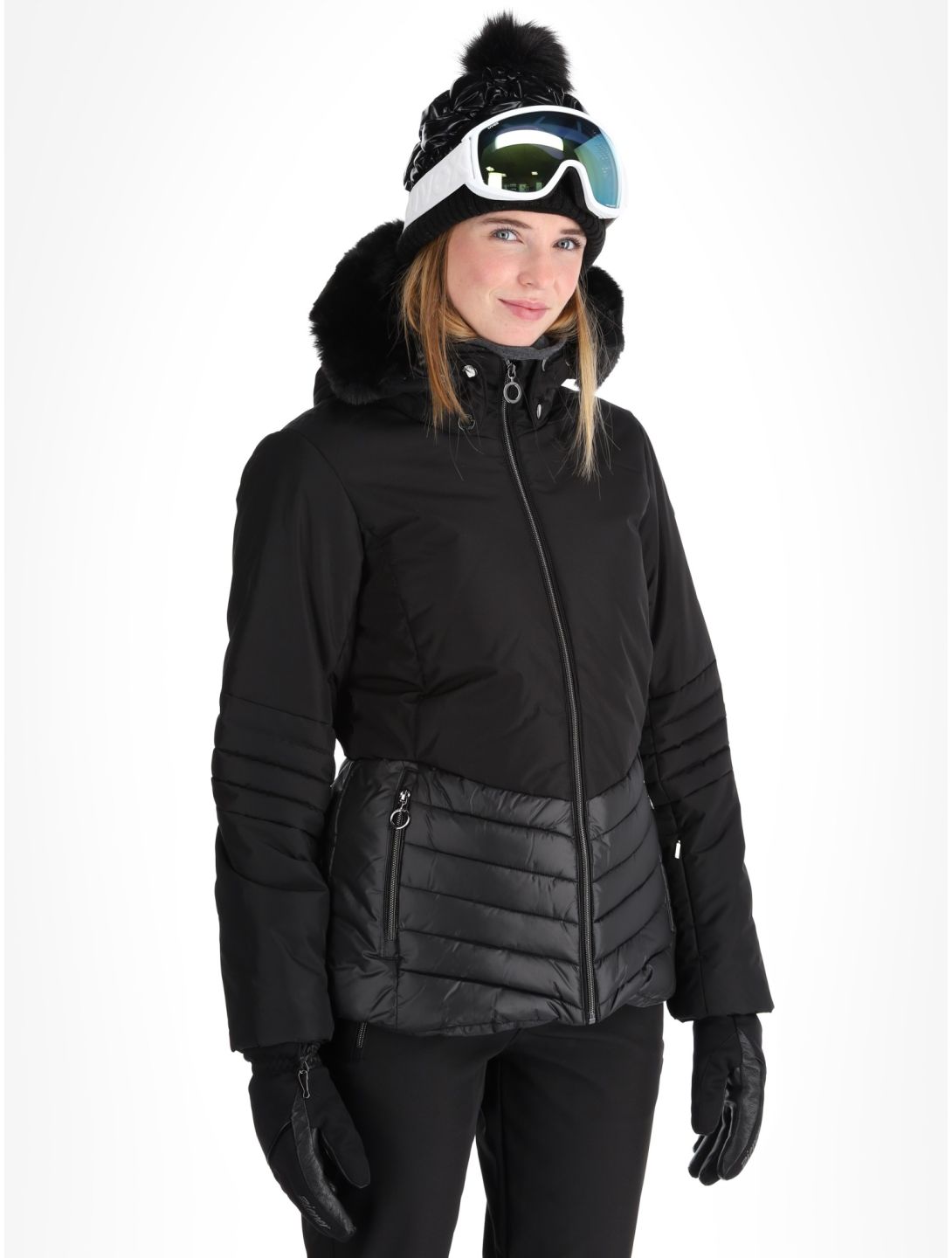 Luhta, Halkis veste de ski femmes Black noir 