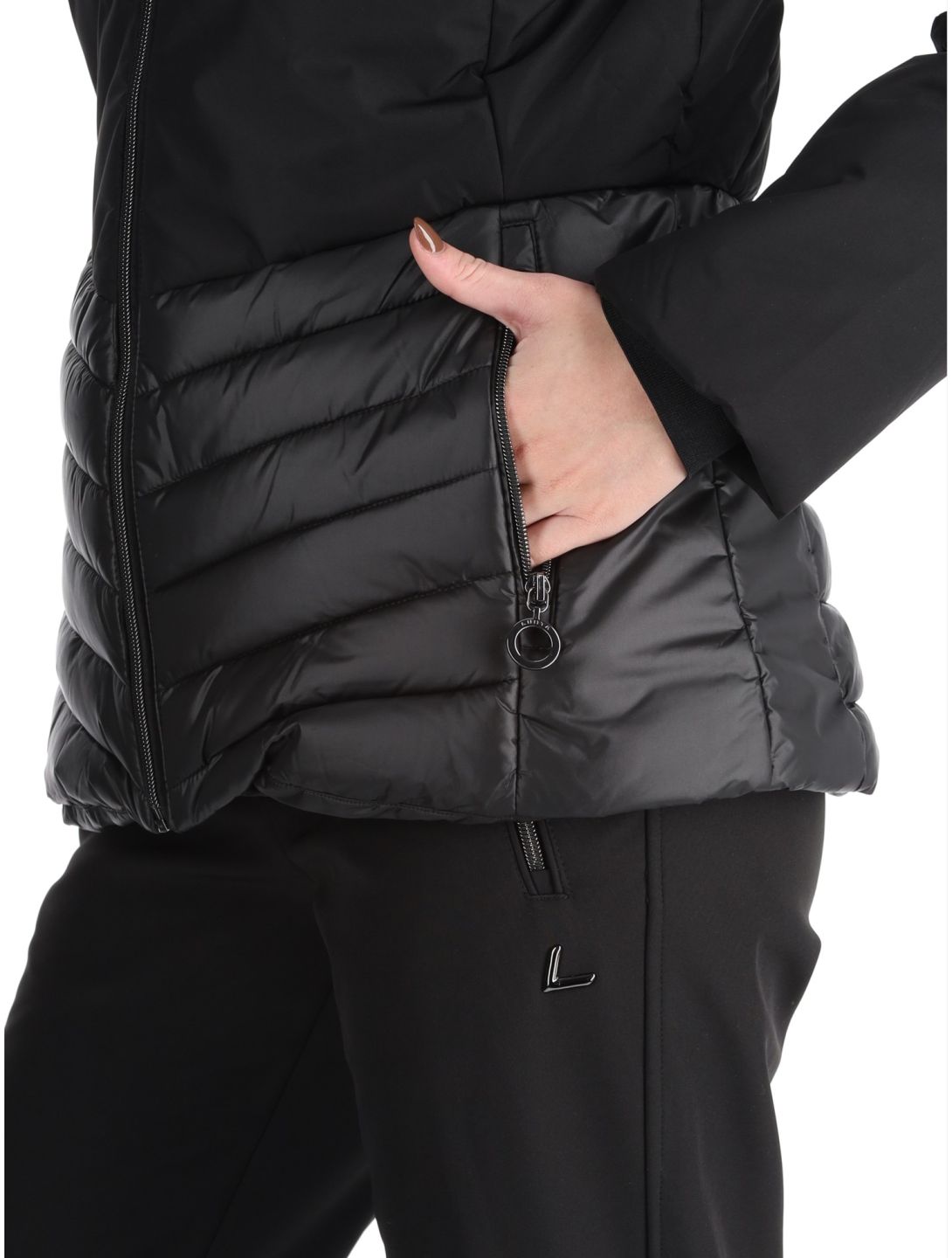 Luhta, Halkis veste de ski femmes Black noir 