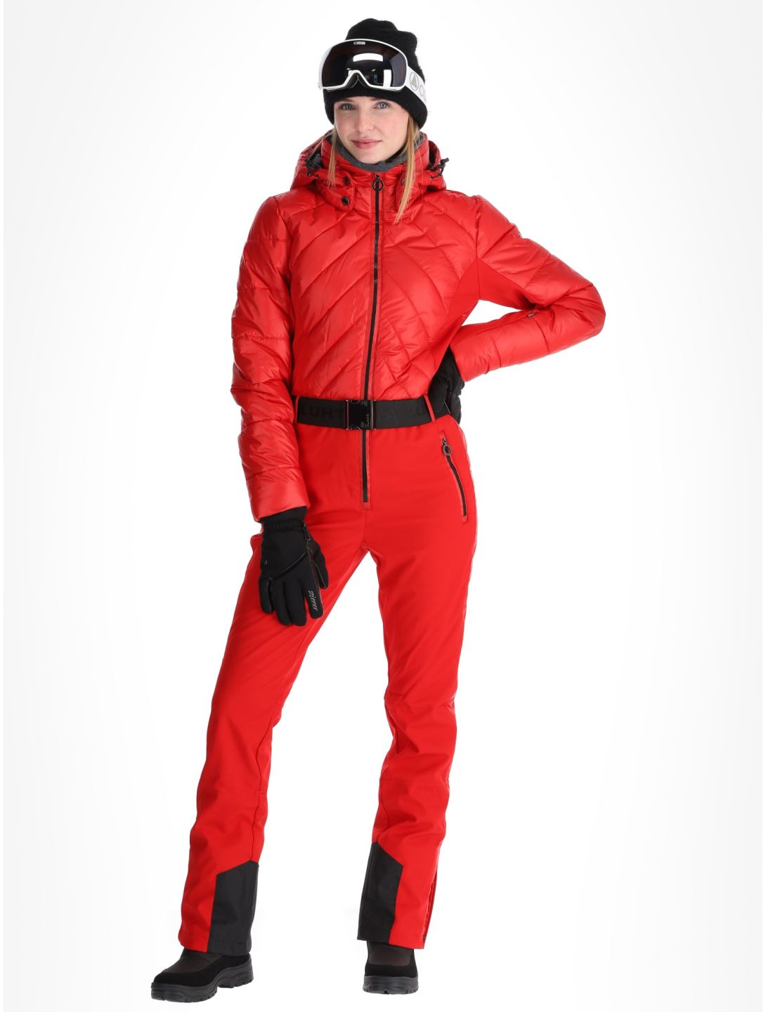 Luhta, Halkorpi combinaison de ski femmes Cranberry rouge 