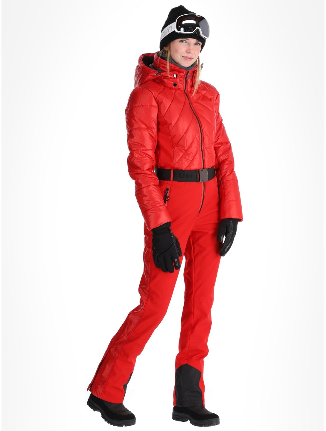 Luhta, Halkorpi combinaison de ski femmes Cranberry rouge 