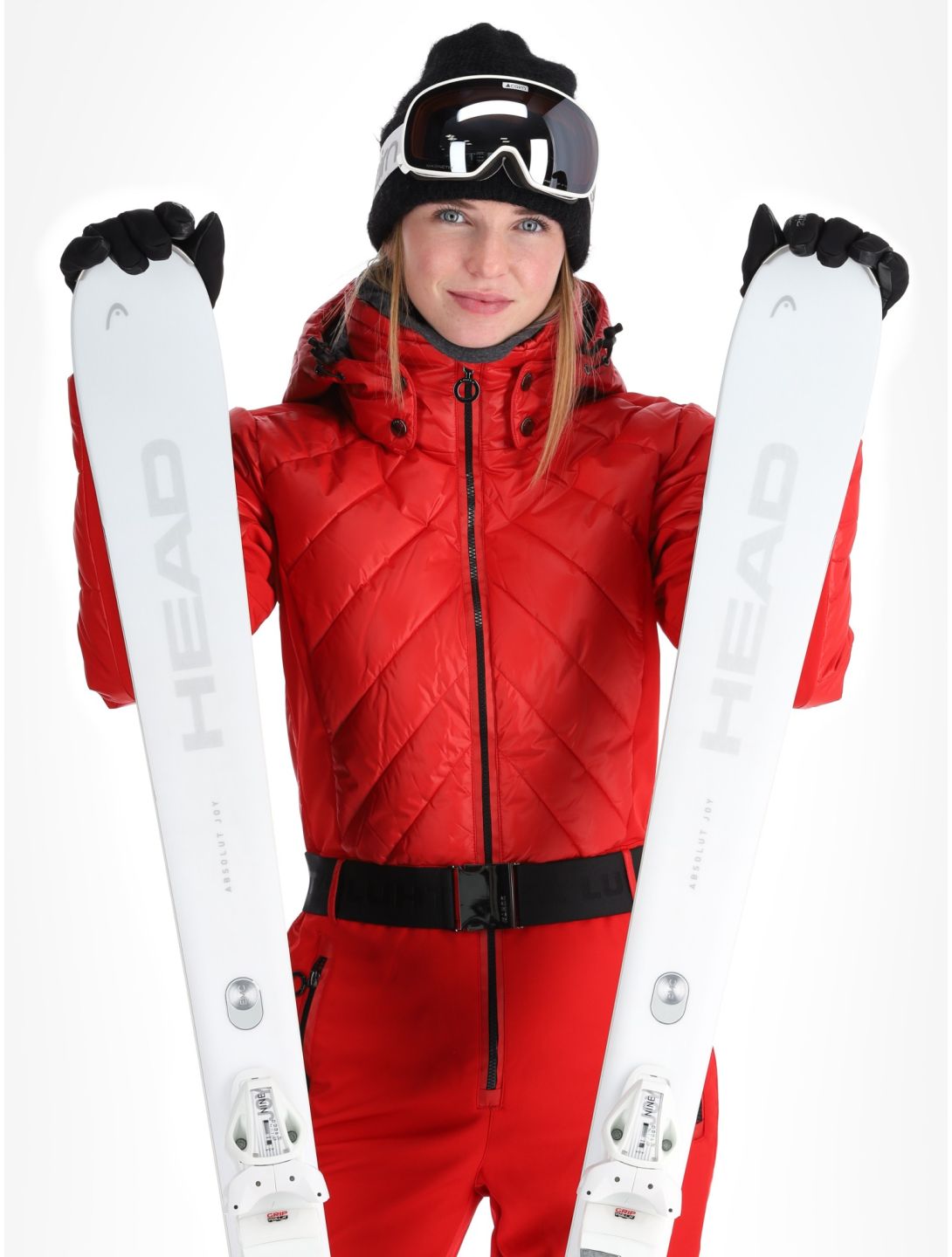 Luhta, Halkorpi combinaison de ski femmes Cranberry rouge 