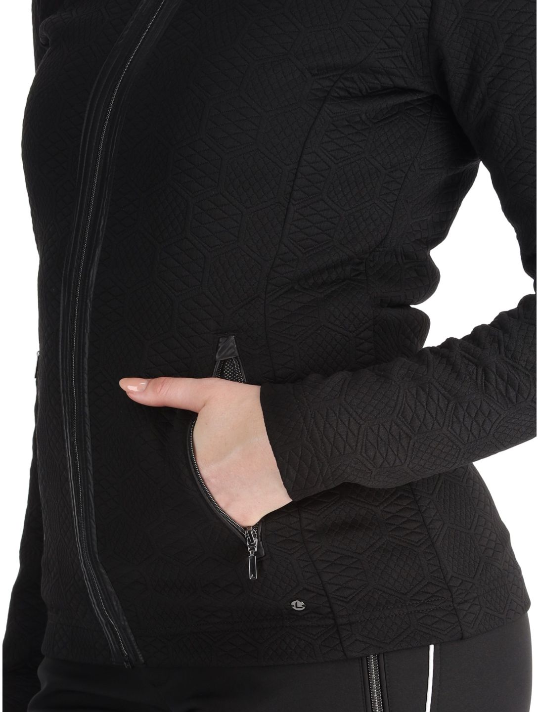 Luhta, Hallikkala gilet femmes Black noir 