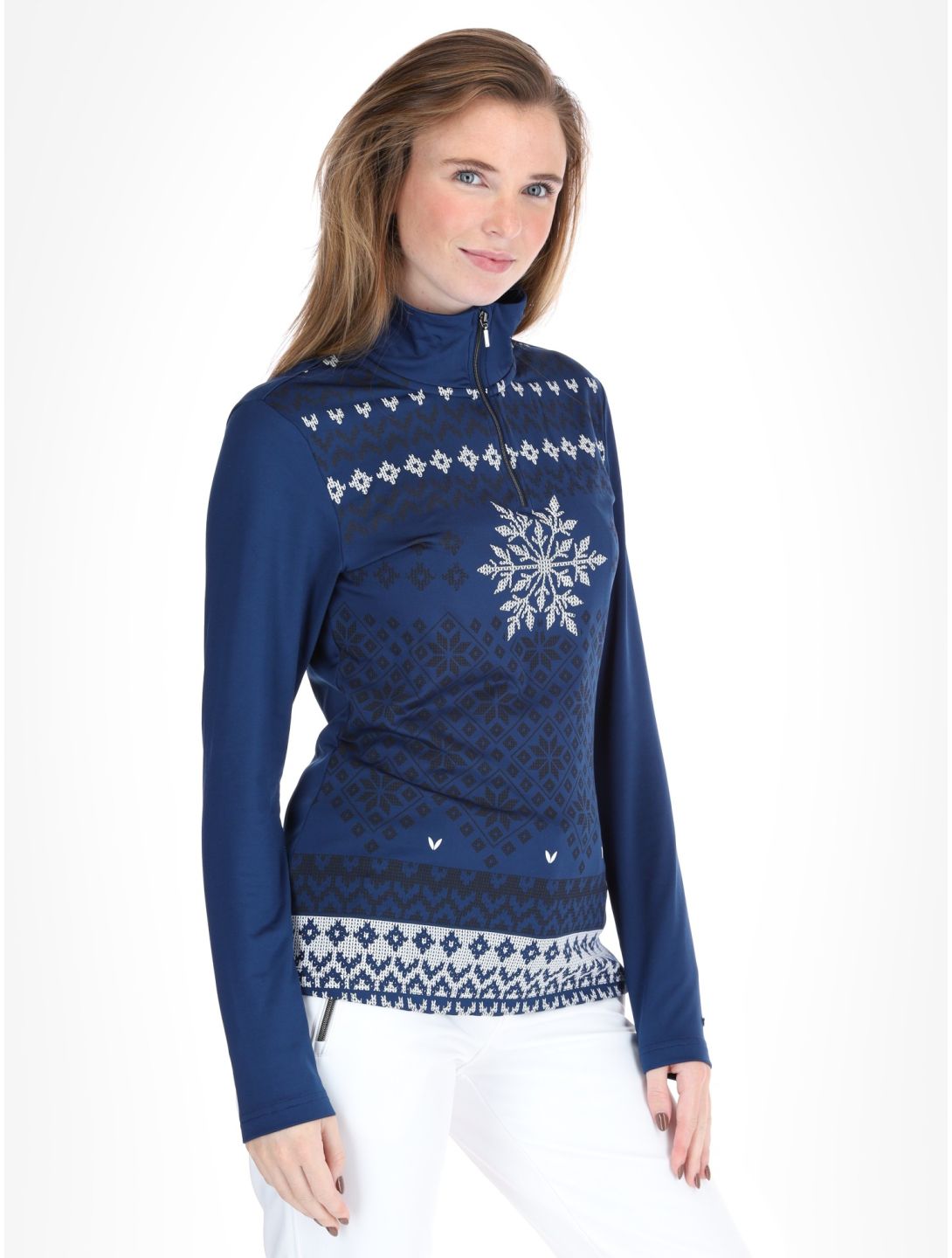 Luhta, Hangist pull de ski femmes Navy Blue bleu 