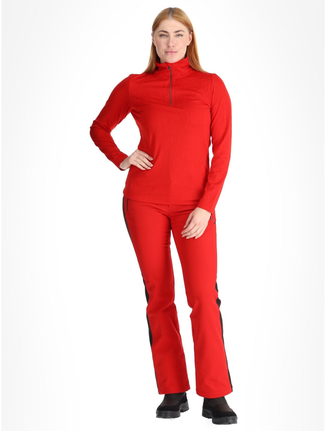 Luhta, Hanhiola pull de ski femmes Cranberry rouge 