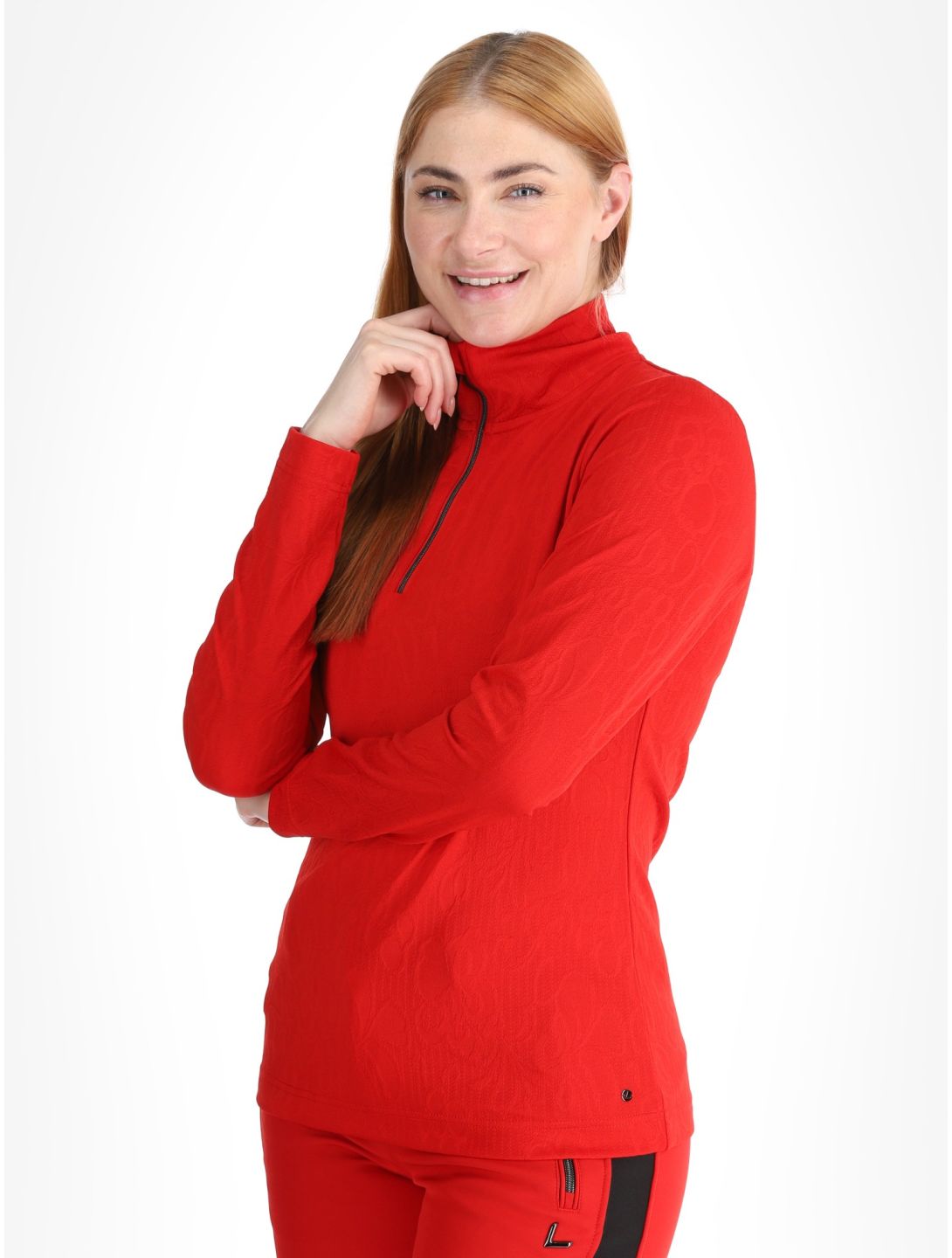 Luhta, Hanhiola pull de ski femmes Cranberry rouge 