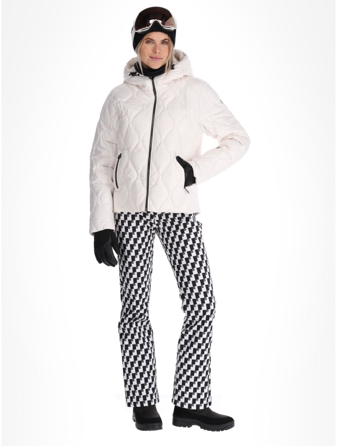 Luhta, Harikkala veste de ski femmes Powder beige 