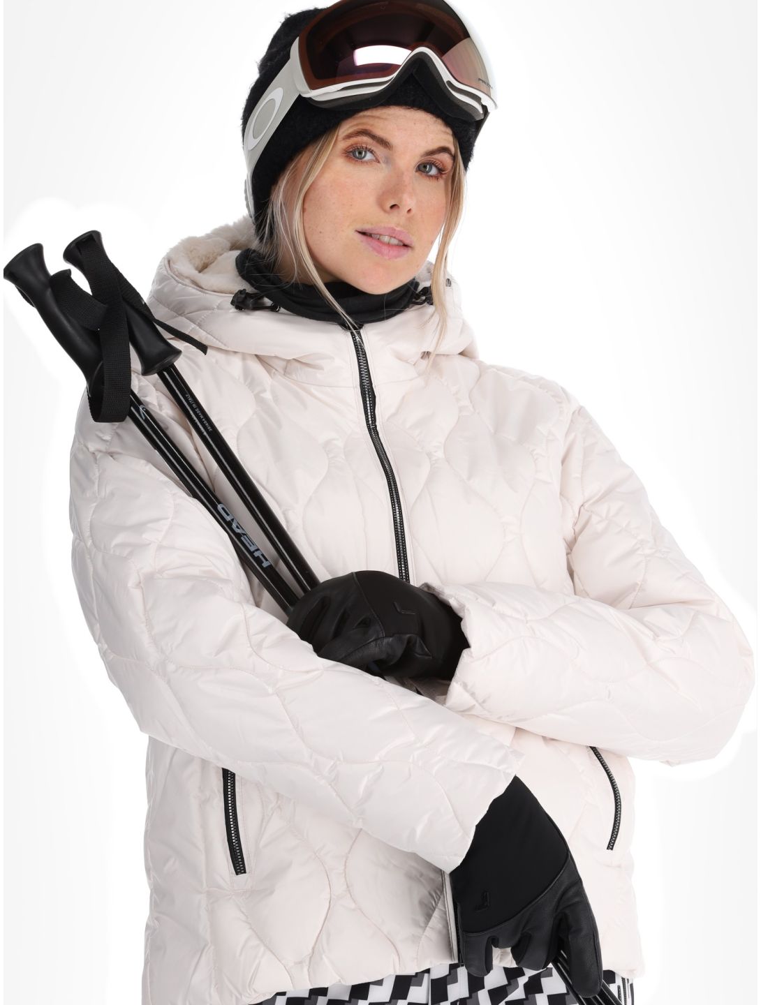 Luhta, Harikkala veste de ski femmes Powder beige 