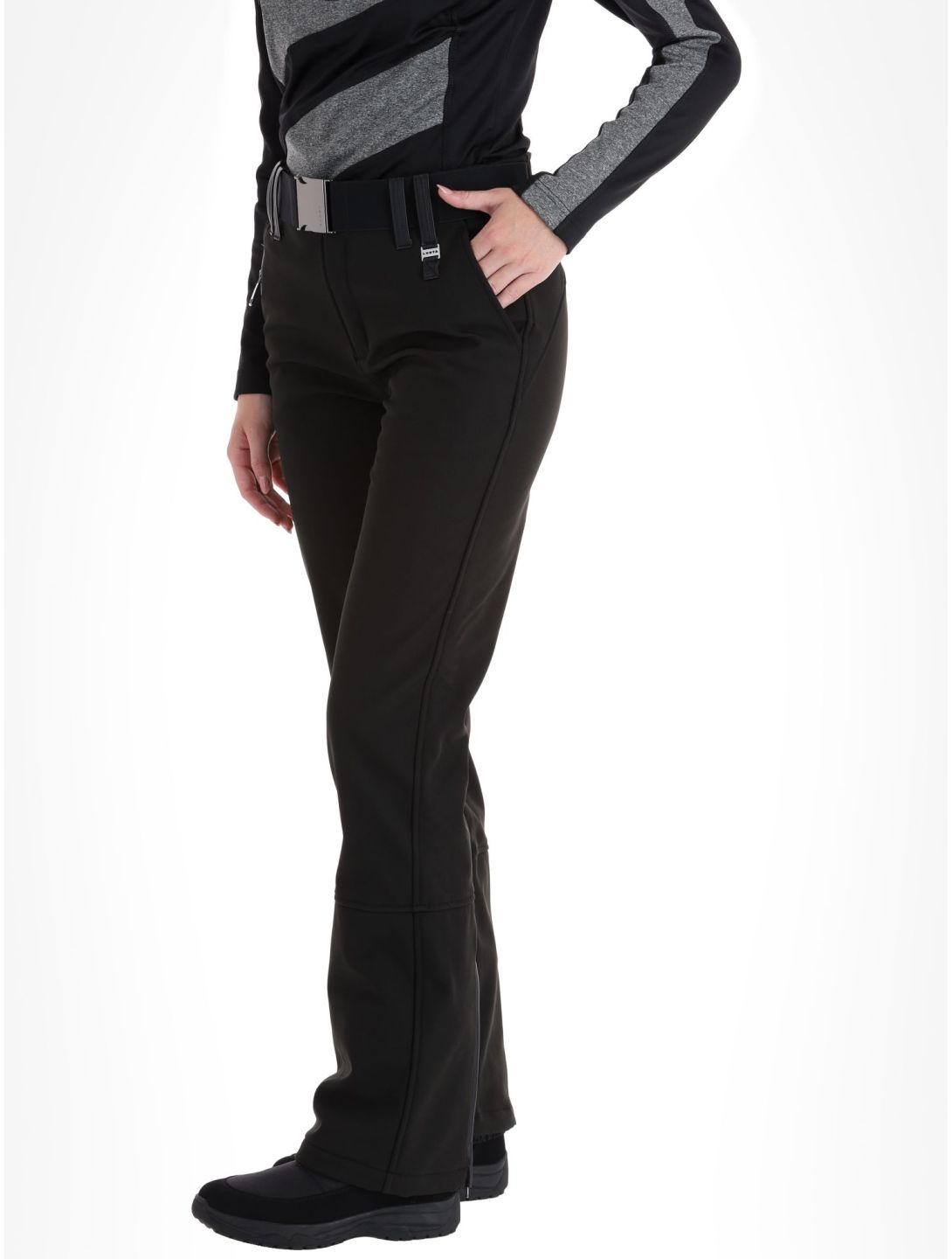 Luhta, Henje pantalon de ski en softshell femmes Black noir 