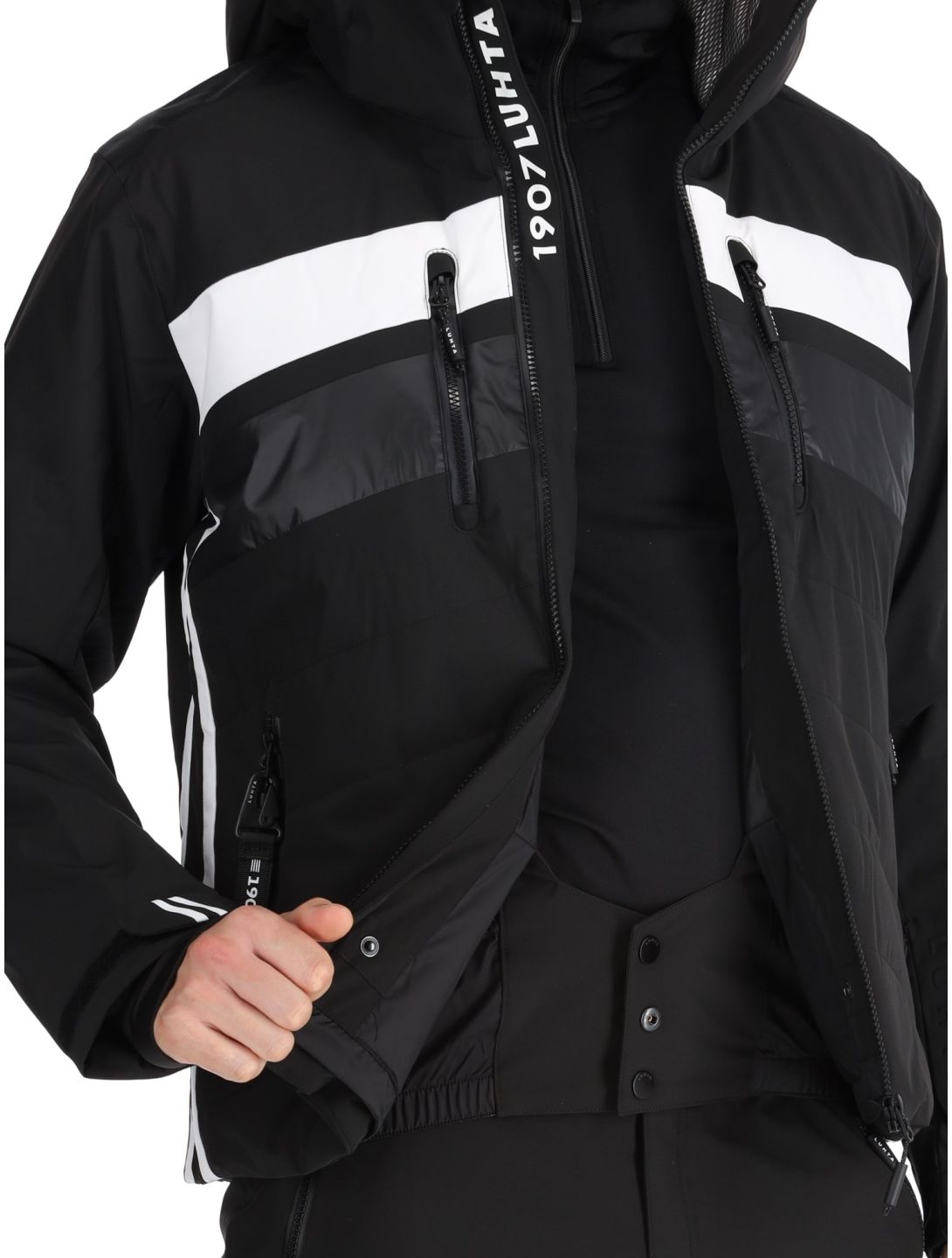 Luhta, Hietanen veste de ski hommes Black noir 