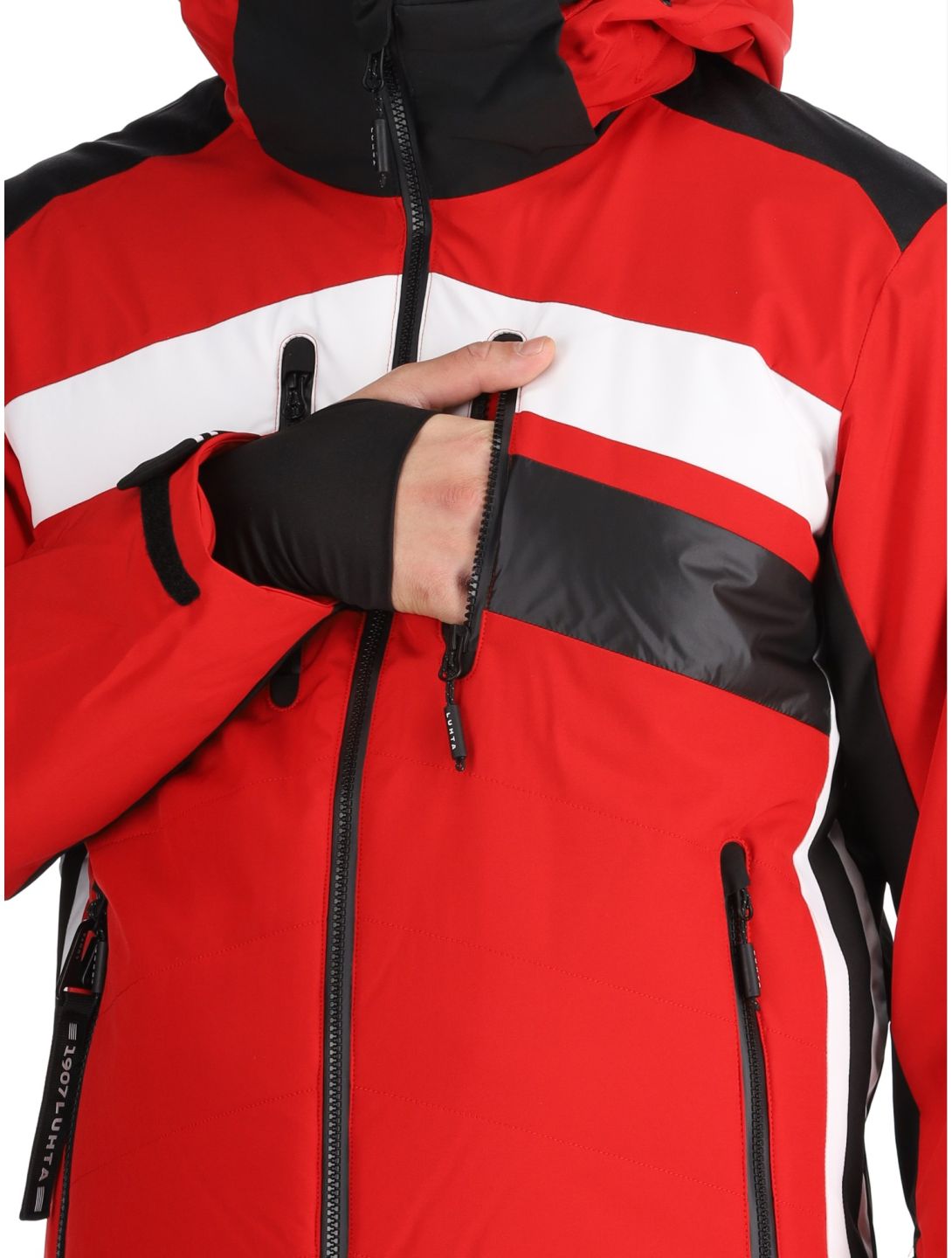 Luhta, Hietanen veste de ski hommes Cranberry rouge 