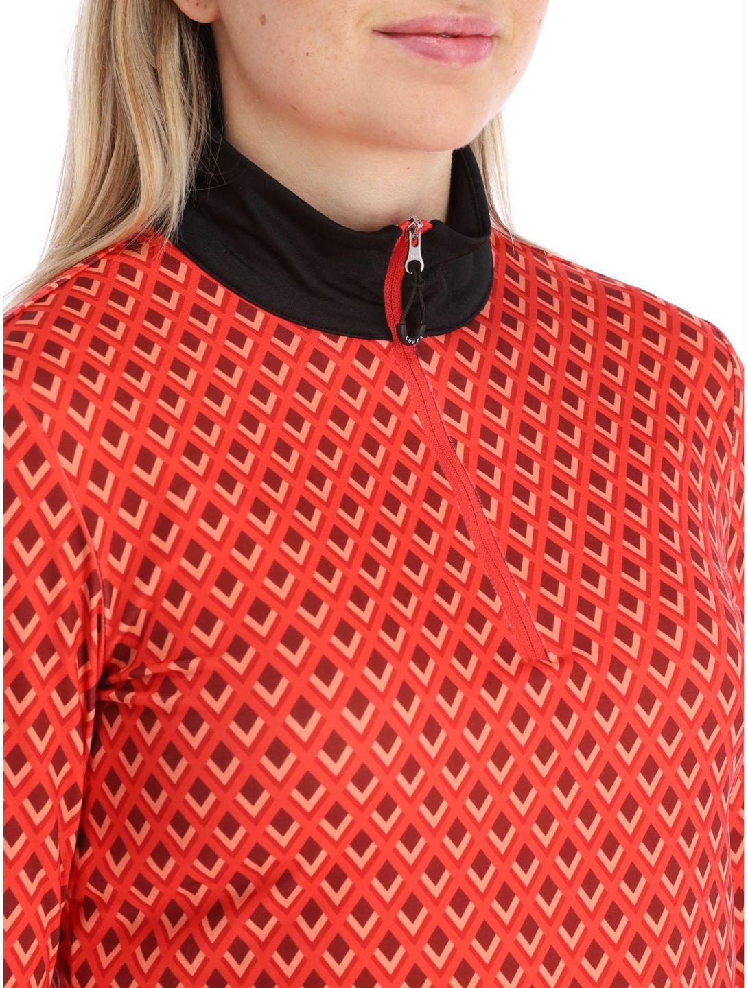 Luhta, Hukari pull de ski femmes Classic Red rouge 