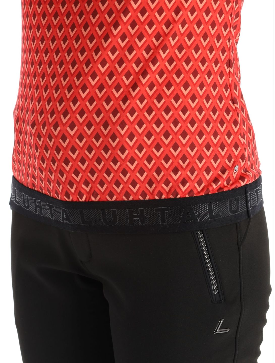 Luhta, Hukari pull de ski femmes Classic Red rouge 