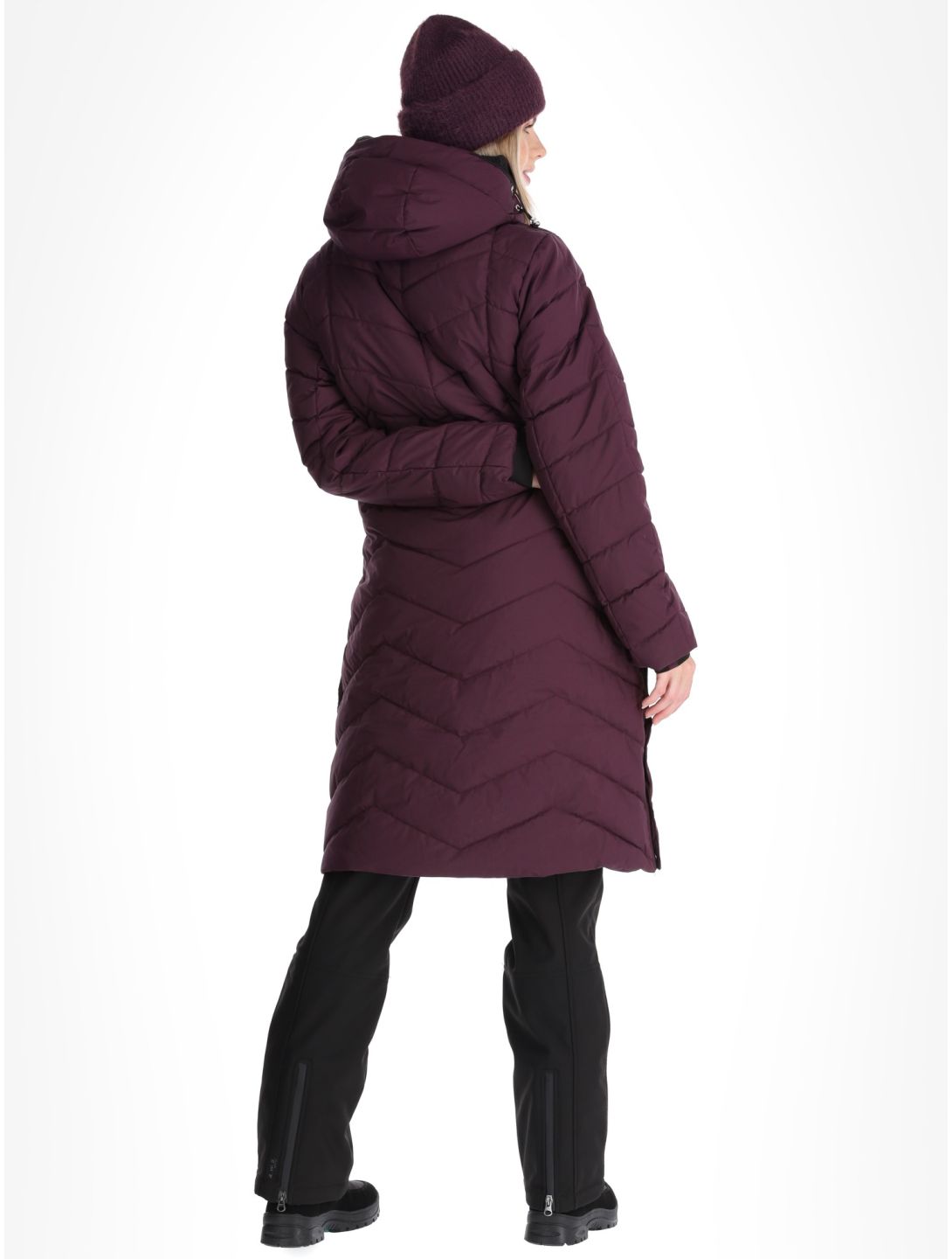 Luhta, Iiksi veste de ski femmes Plum 