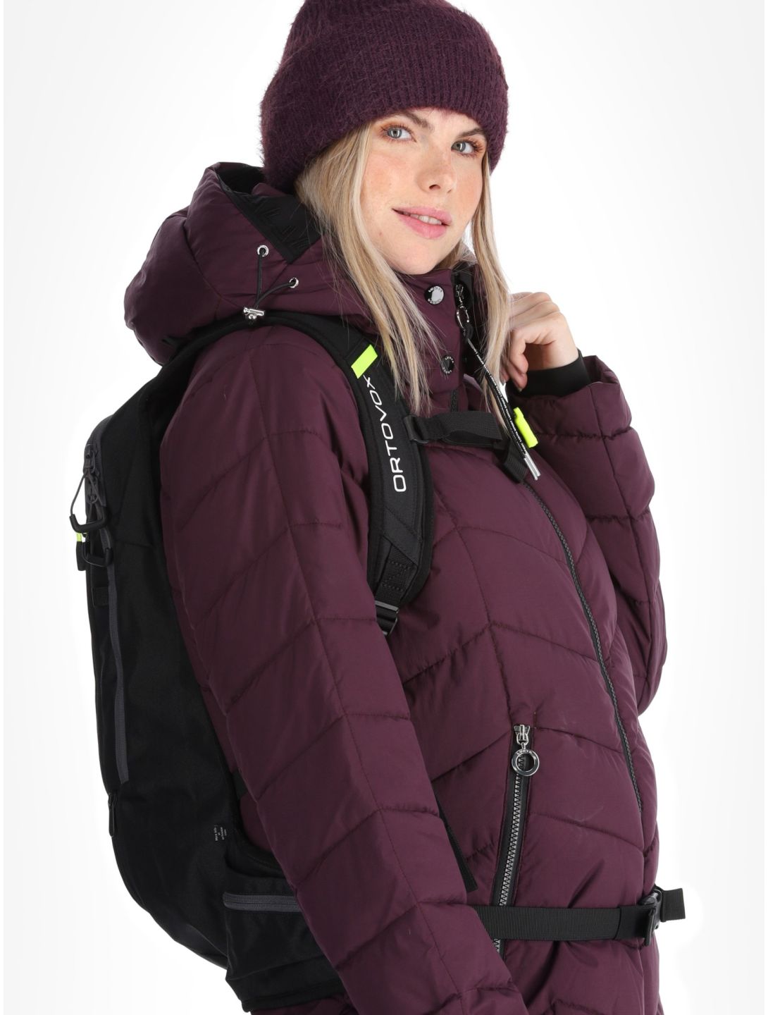 Luhta, Iiksi veste de ski femmes Plum 