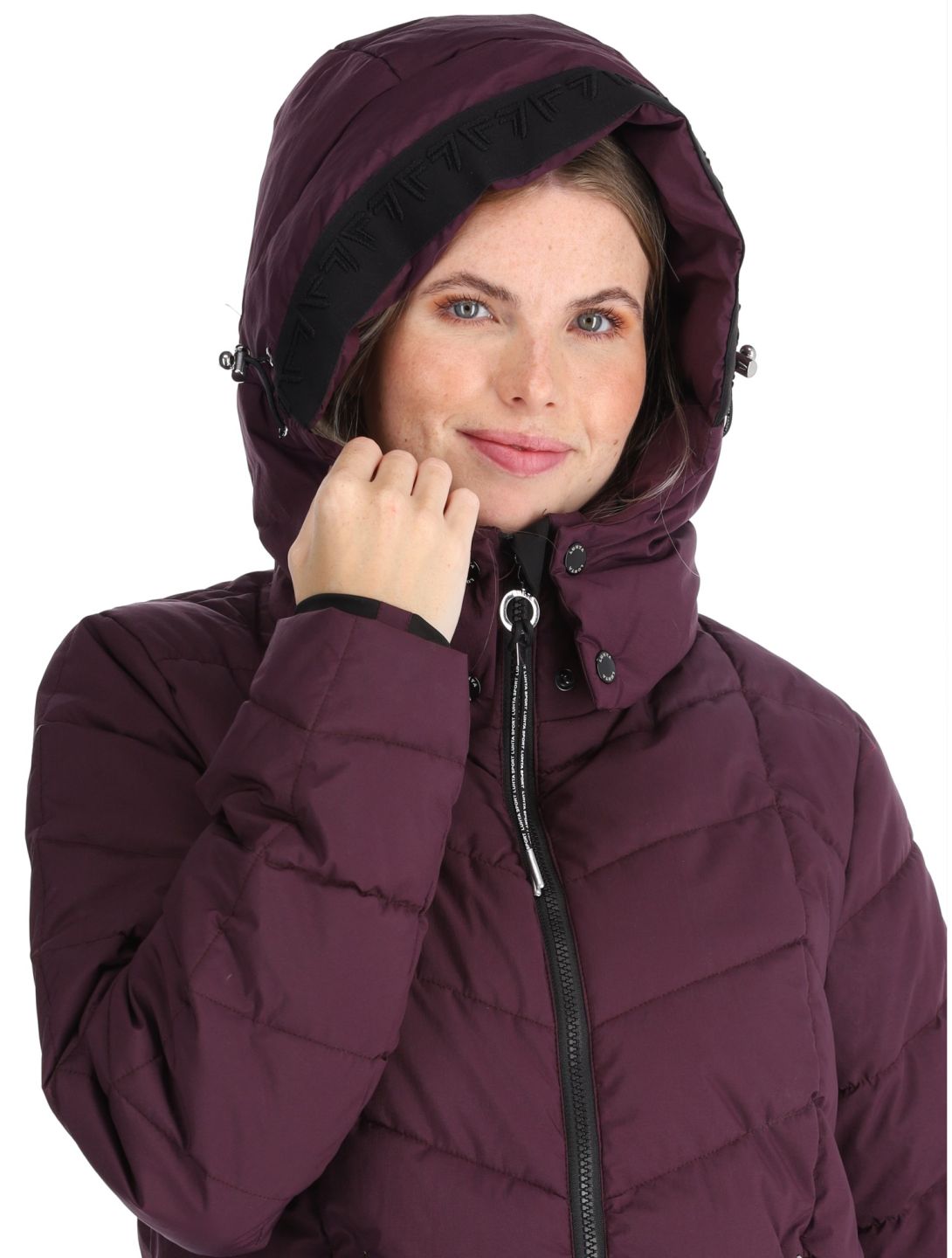 Luhta, Iiksi veste de ski femmes Plum 